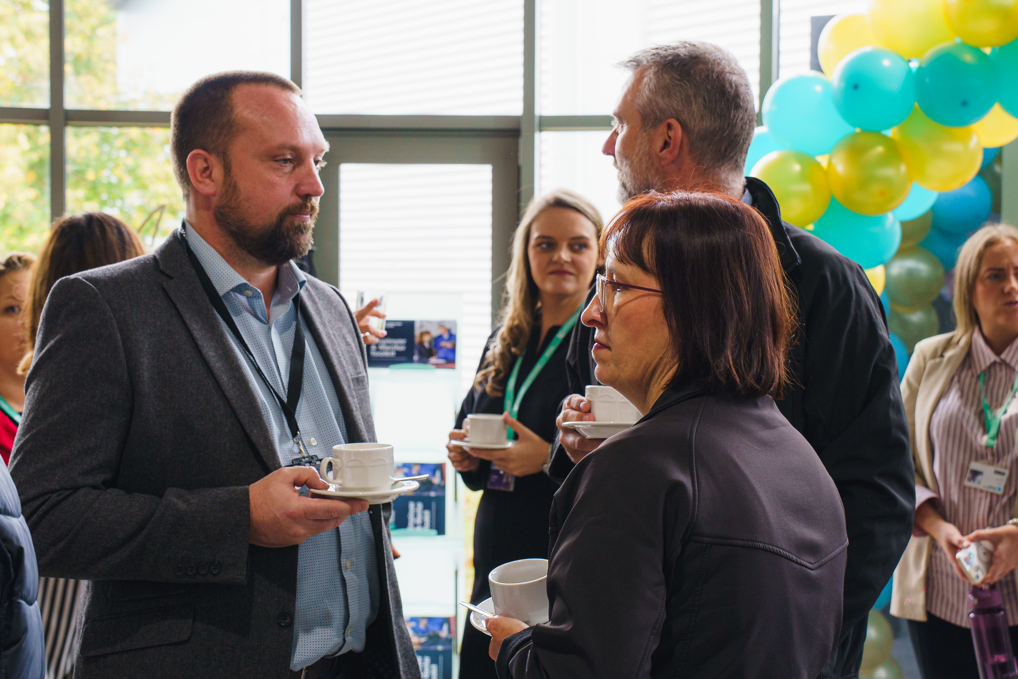 Guests at the Engineering and Electrical Centre launch