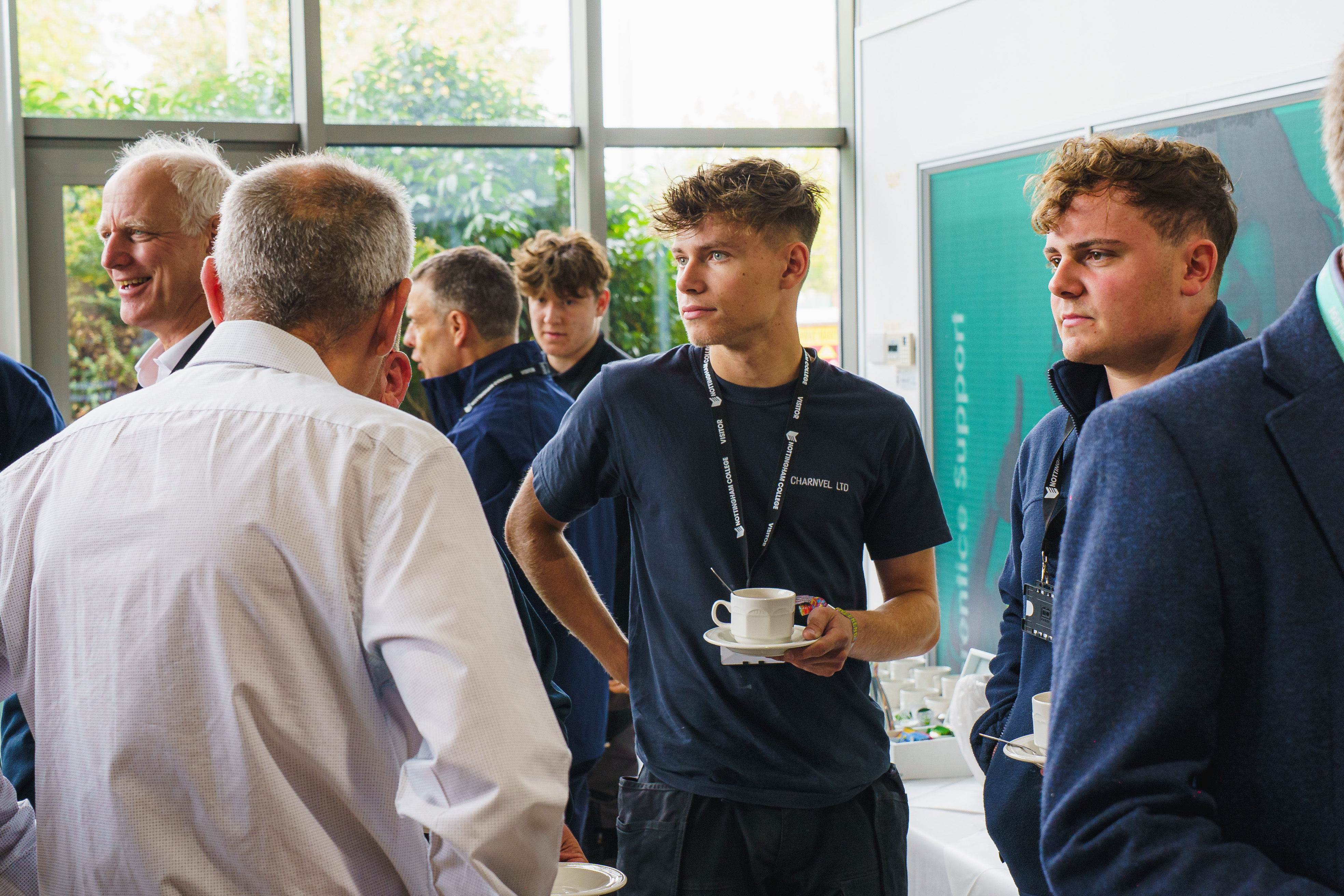 Guests at the Engineering and Electrical Centre launch