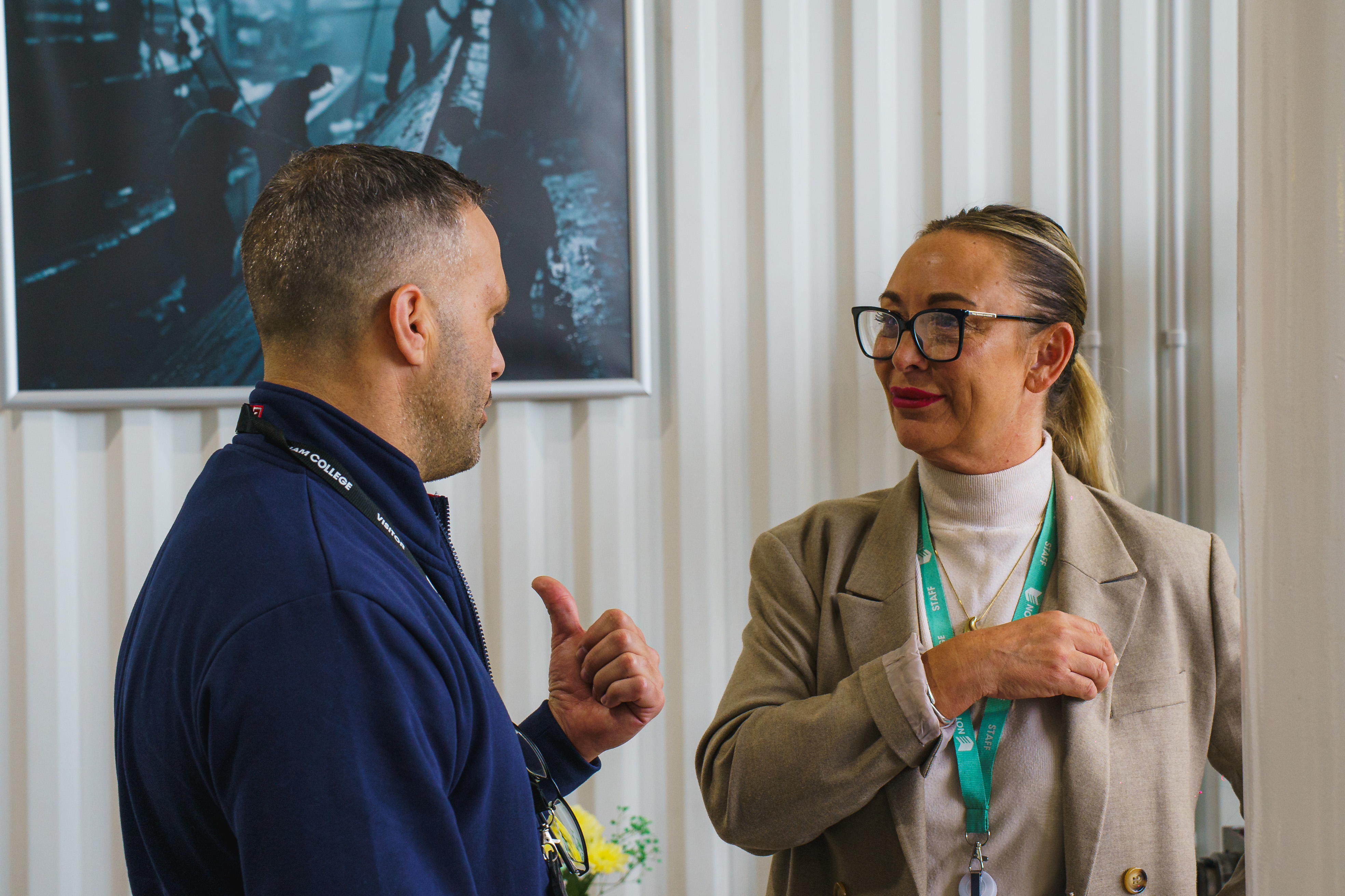 Guests at the Engineering and Electrical Centre launch