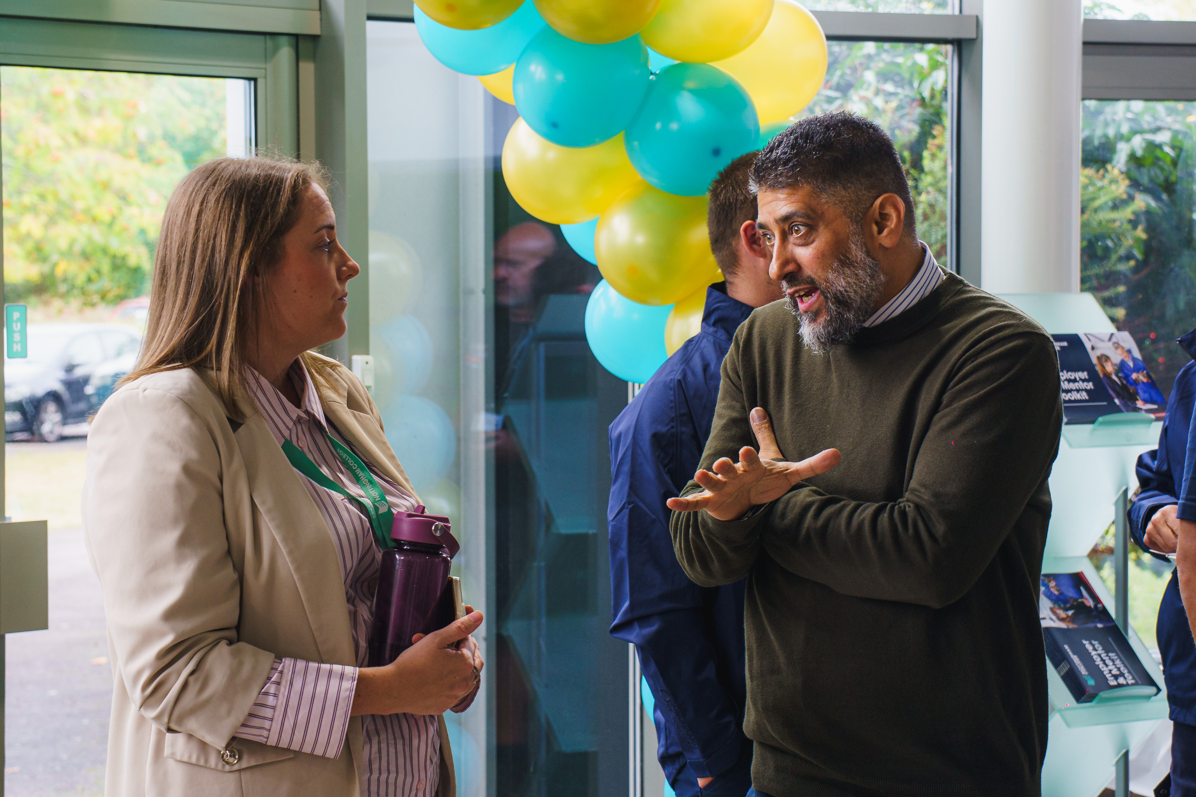 Guests at the Engineering and Electrical Centre launch