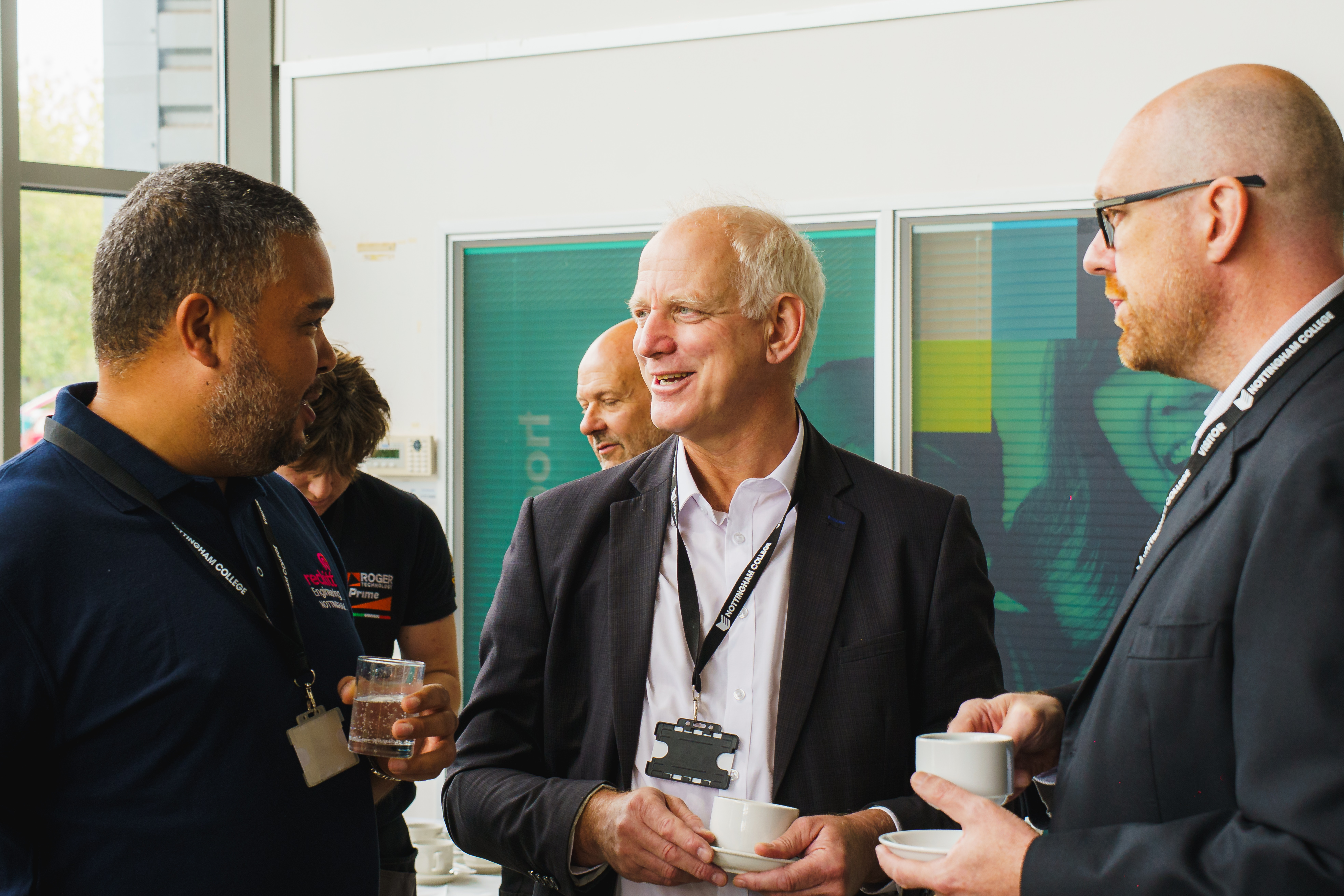 Guests at the Engineering and Electrical Centre launch