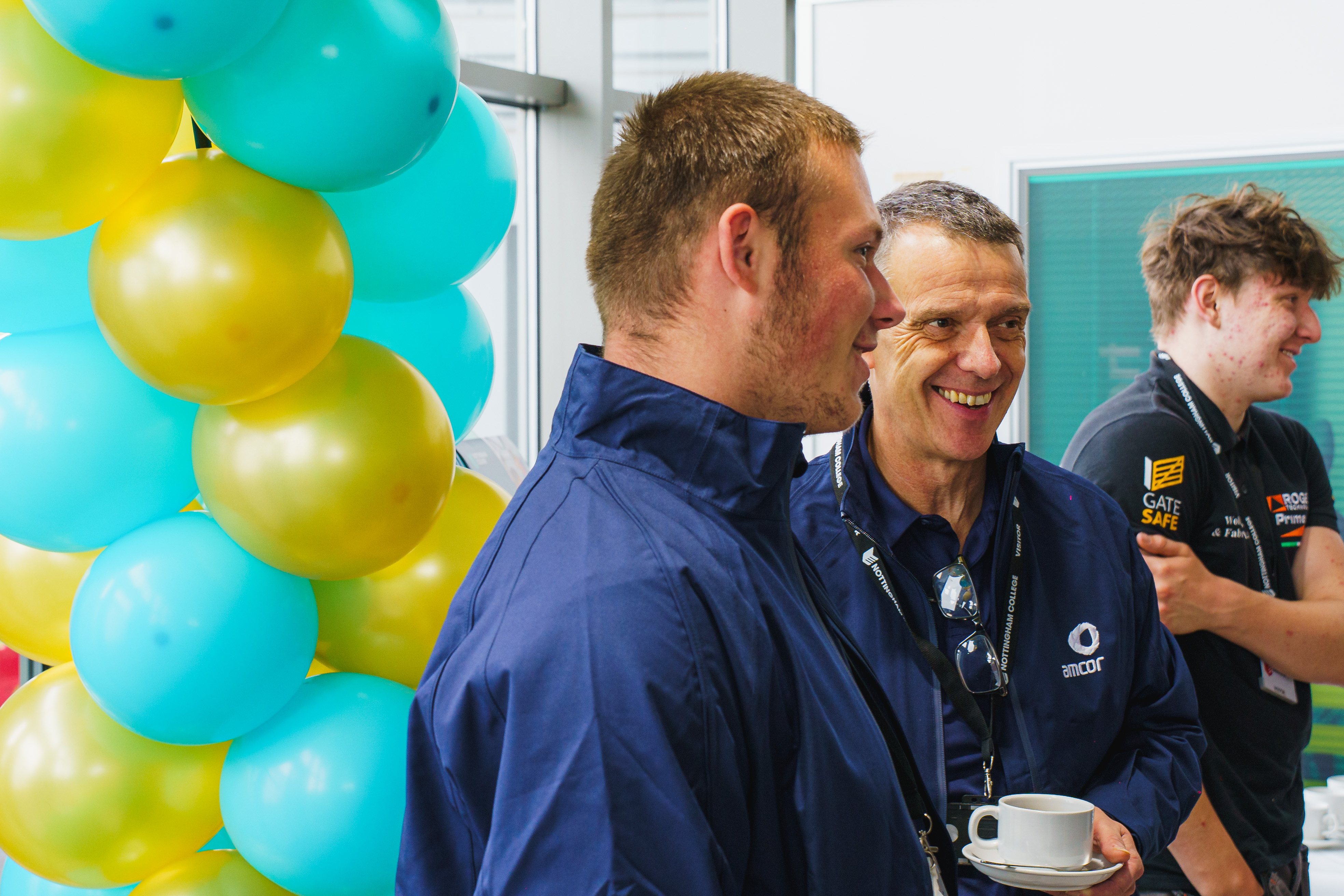 Guests at the Engineering and Electrical Centre launch