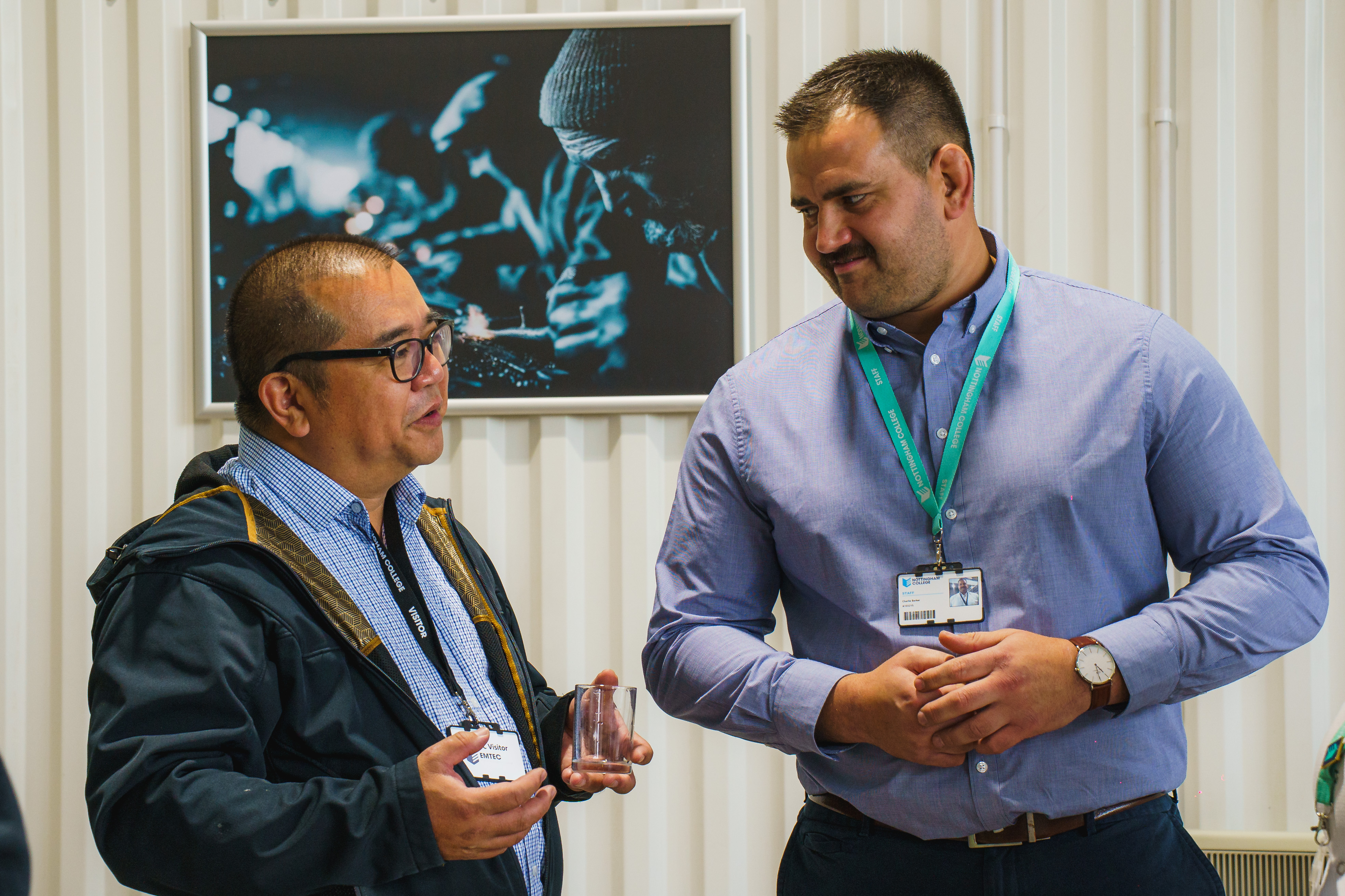 Guests at the Engineering and Electrical Centre launch