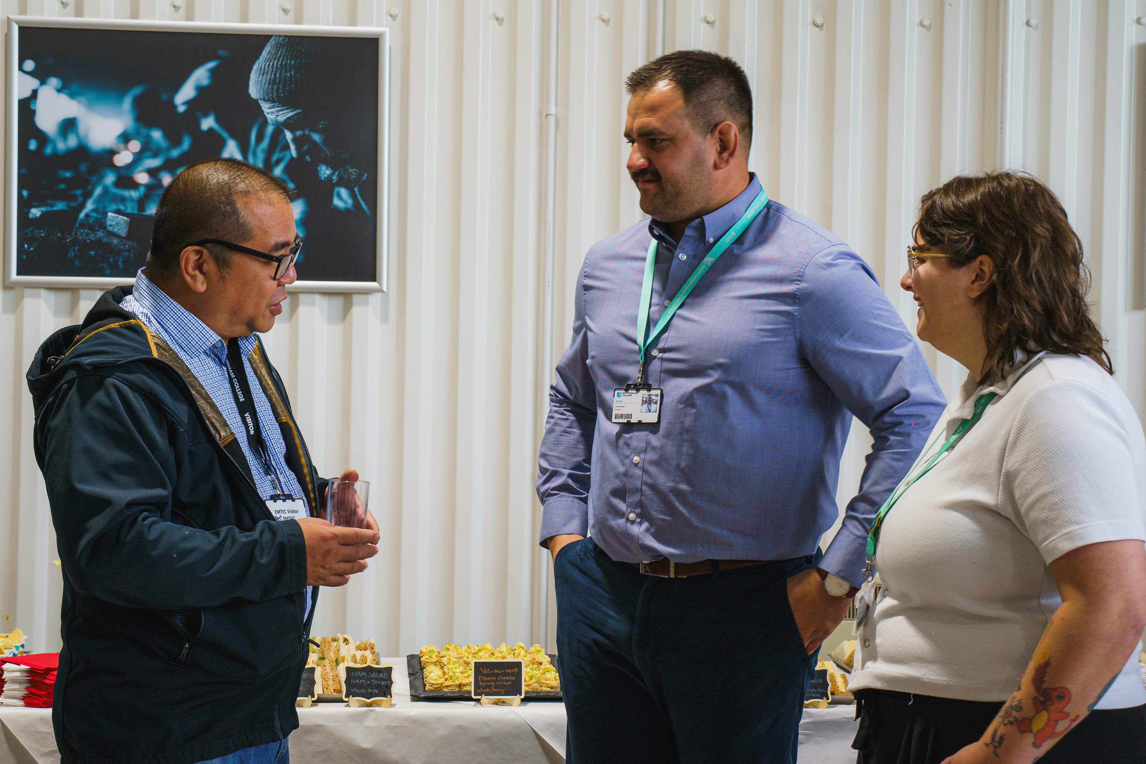 Guests at the Engineering and Electrical Centre launch