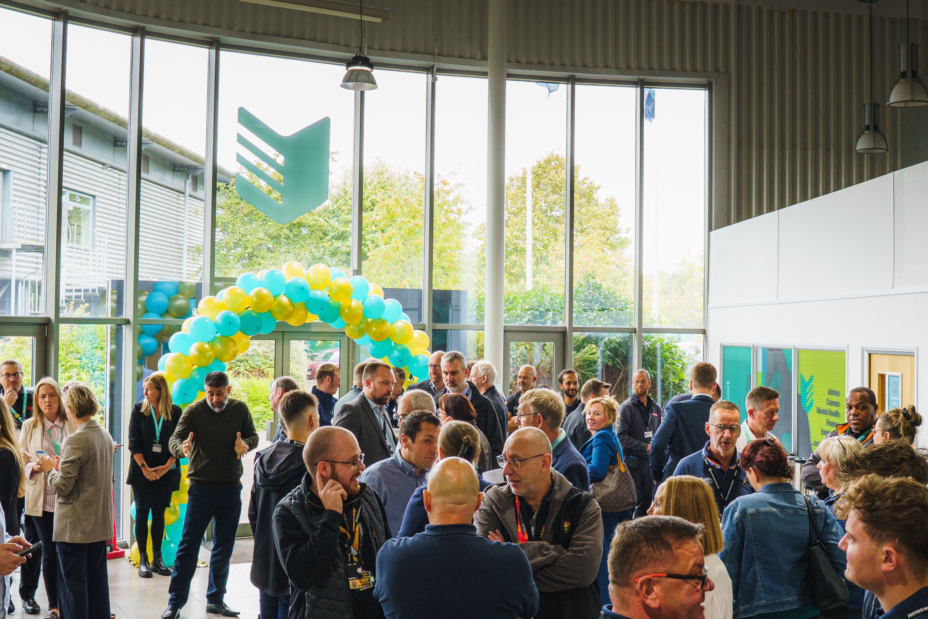 Guests at the Engineering and Electrical Centre launch