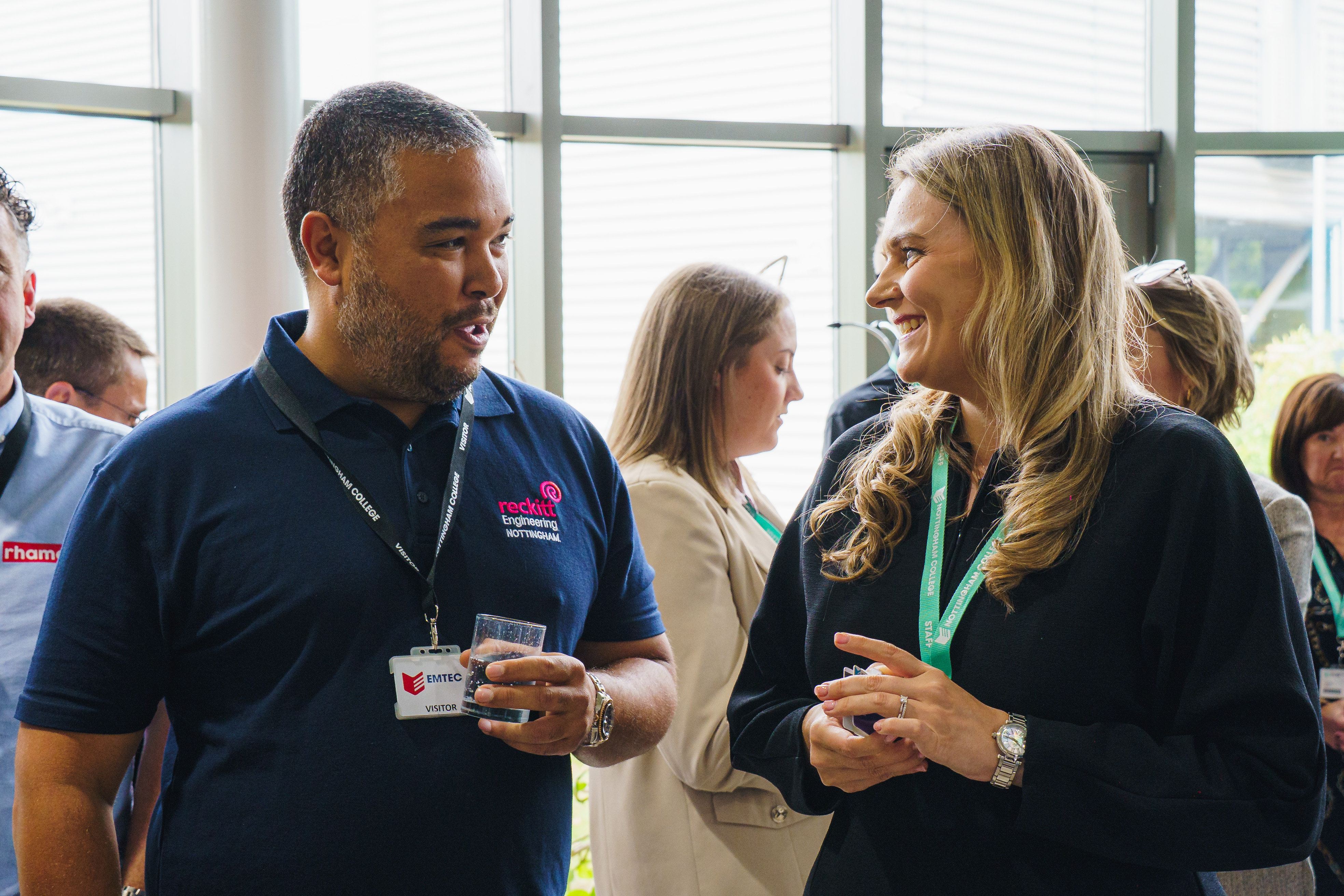 Guests at the Engineering and Electrical Centre launch