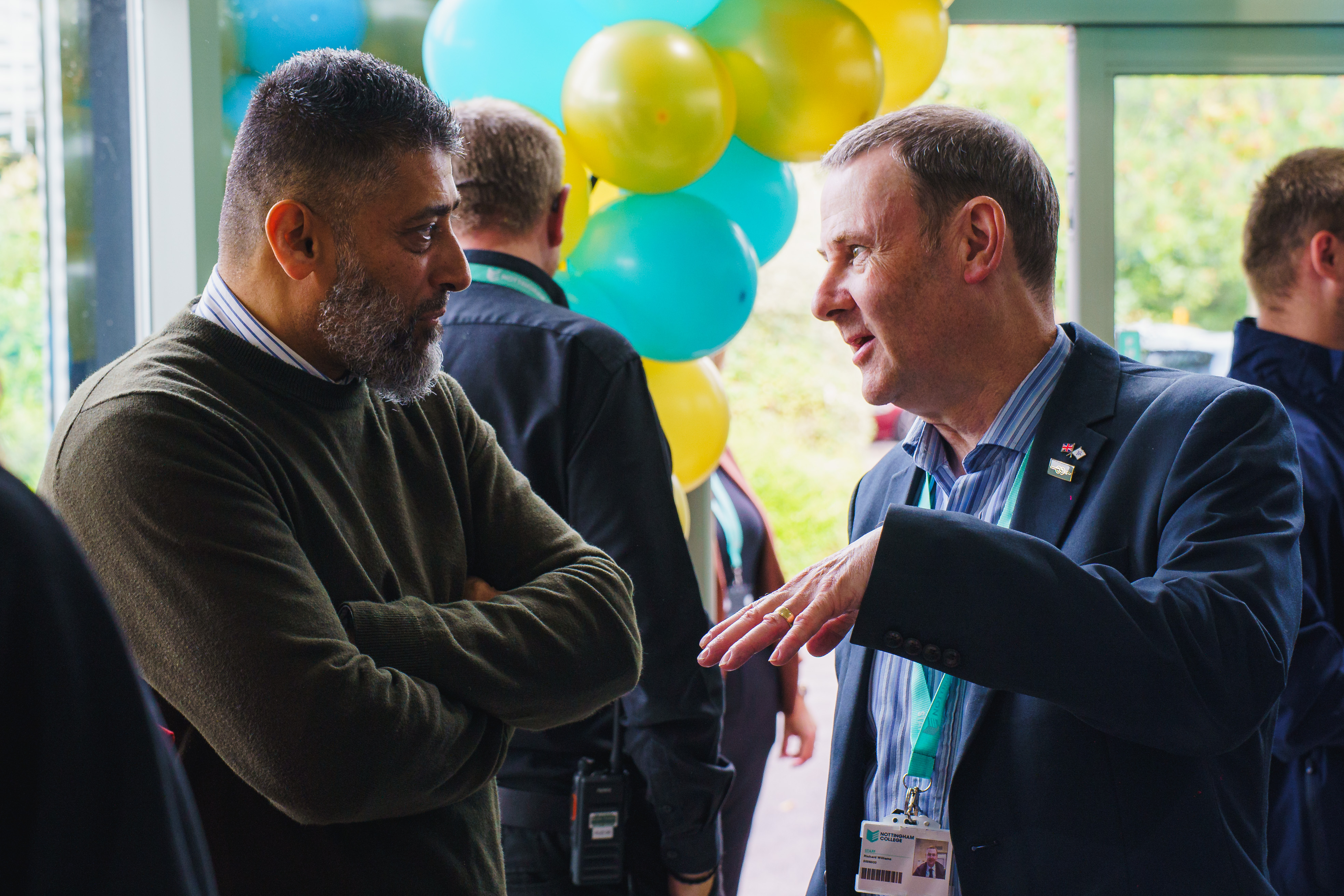 Guests at the Engineering and Electrical Centre launch