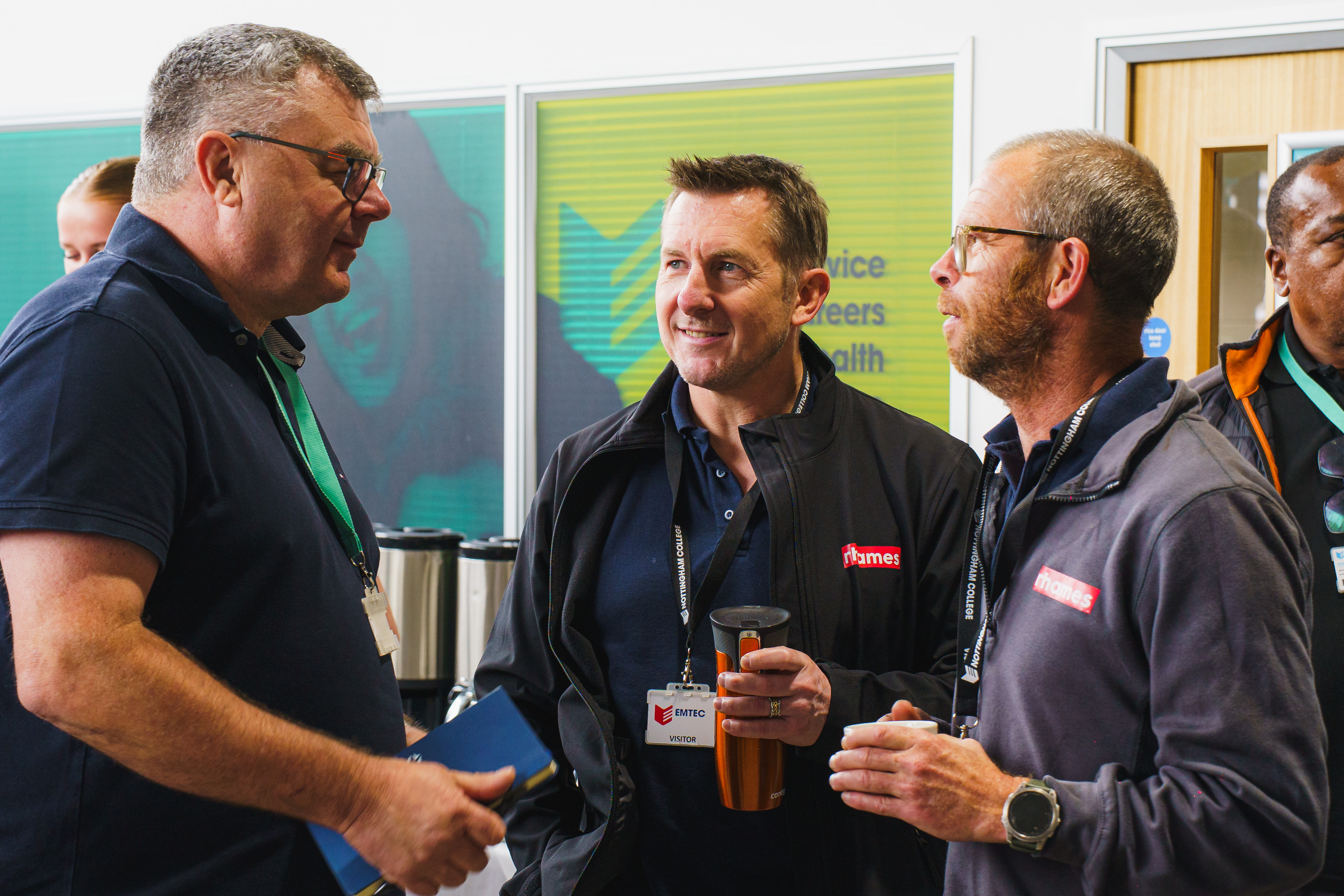 Guests at the Engineering and Electrical Centre launch