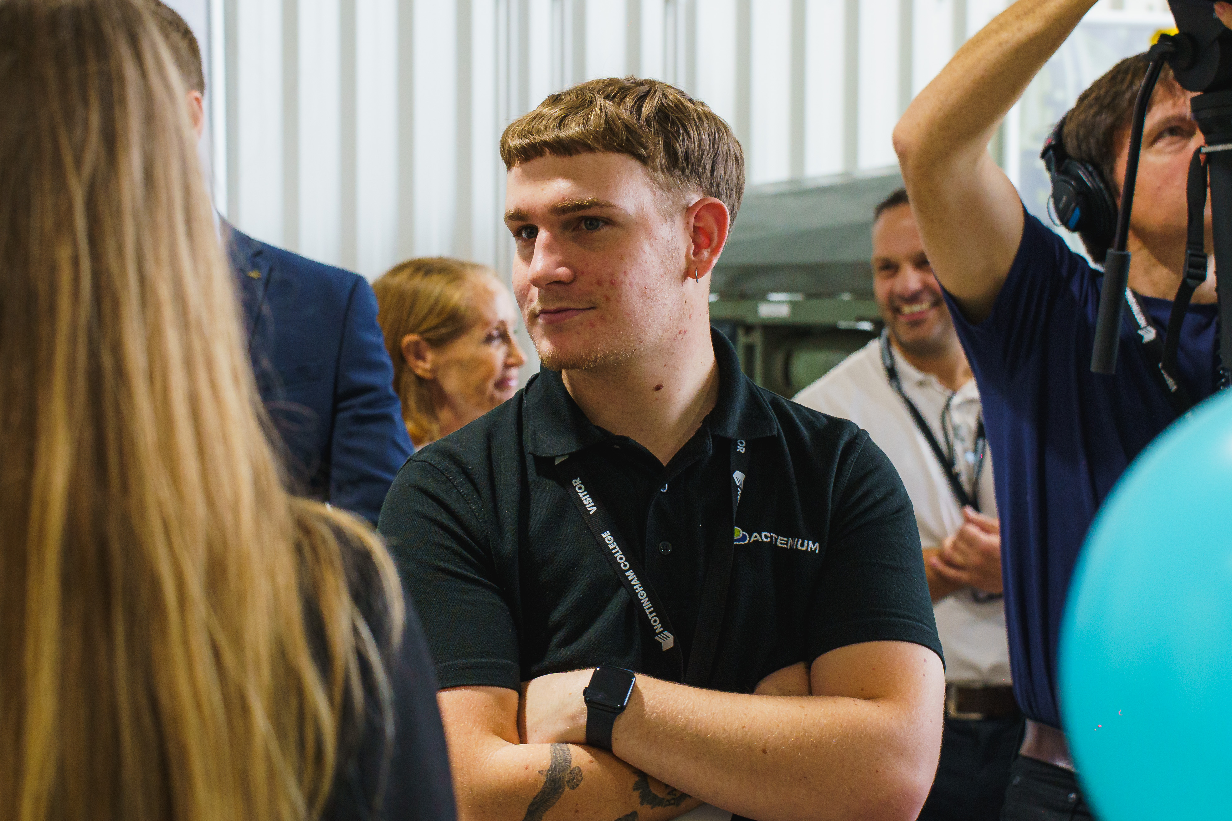 Guest at Engineering and Electrical Centre launch