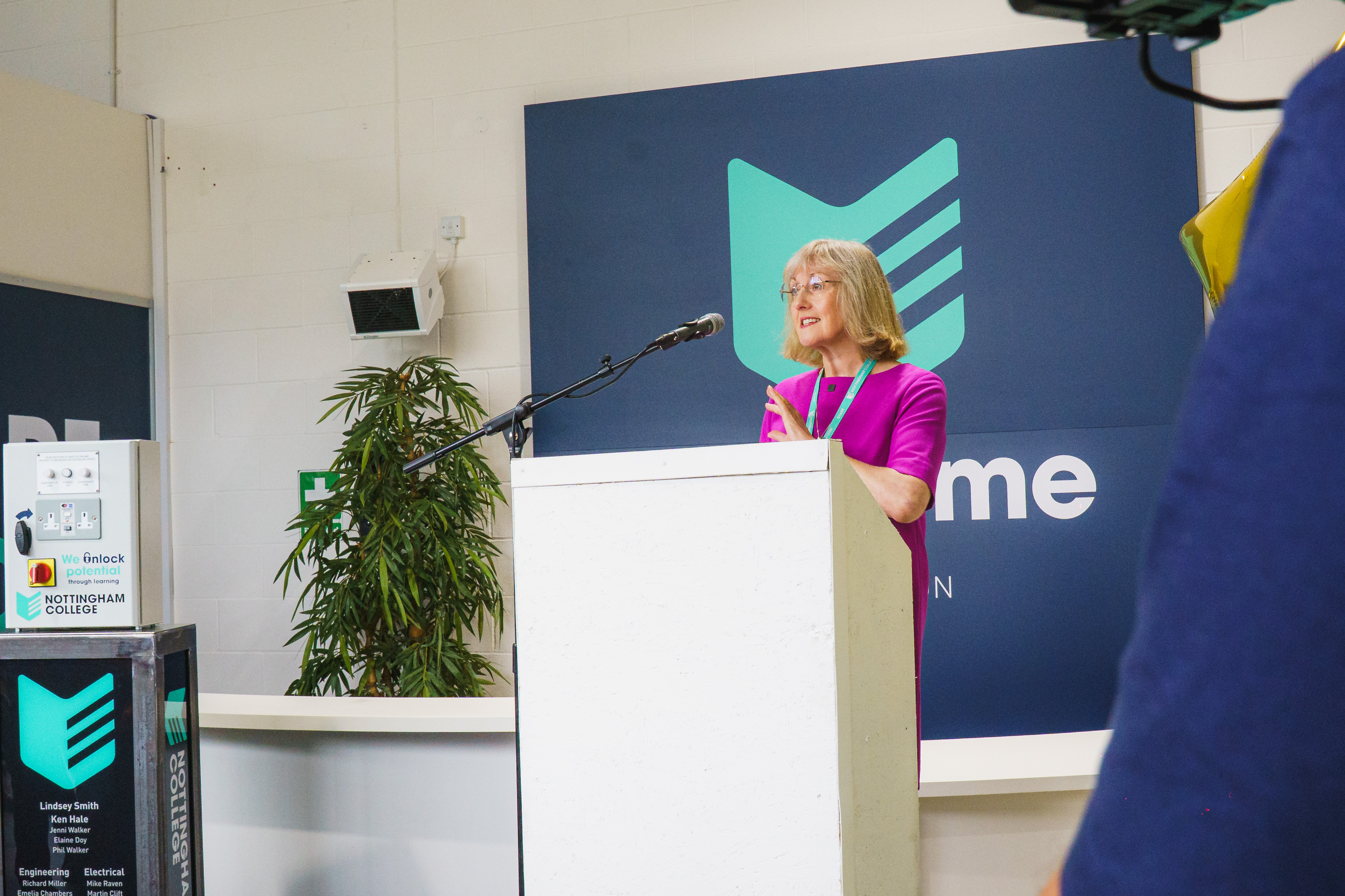 Janet Smith speech at the Engineering and Electrical Centre