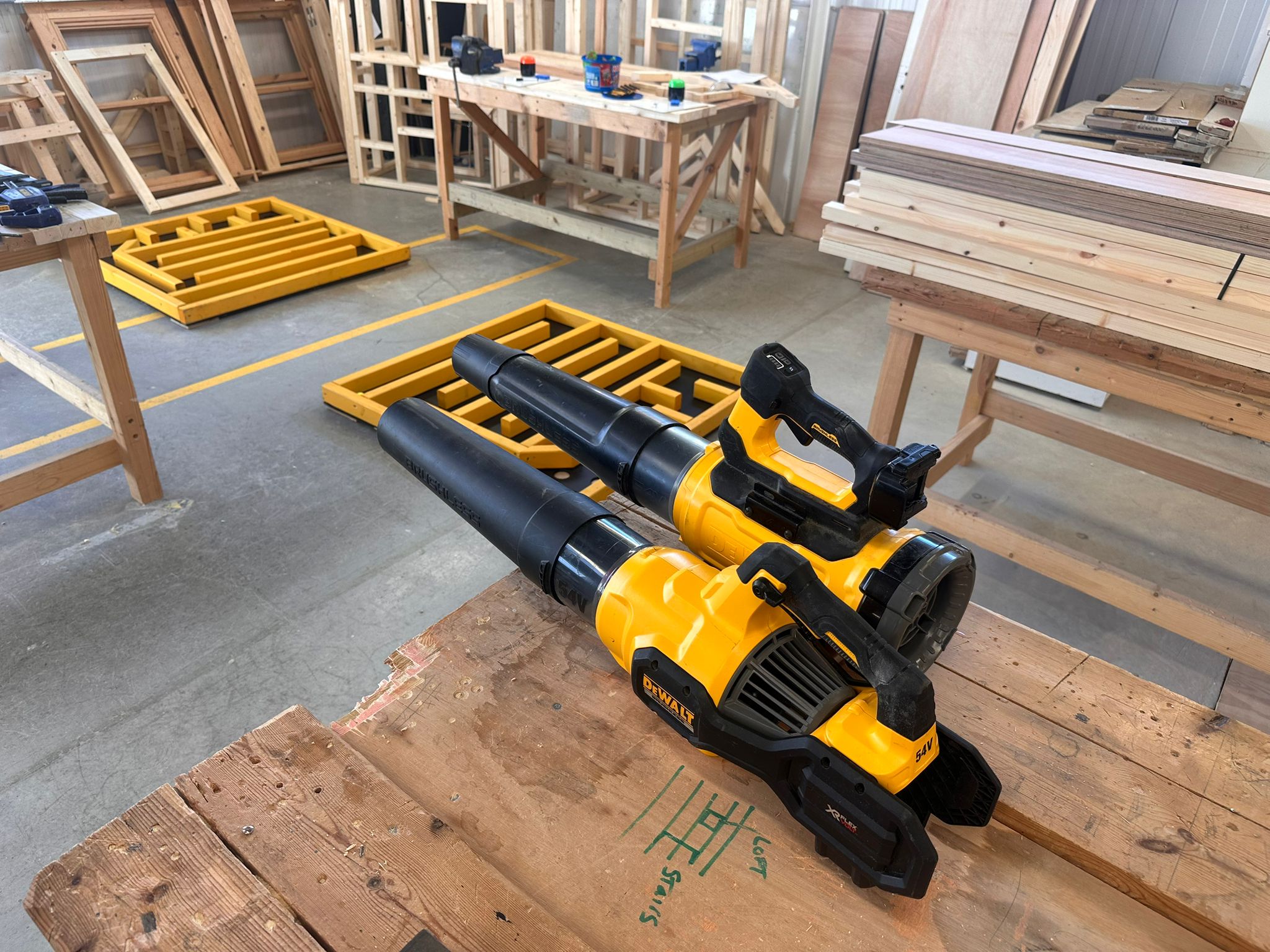 DeWalt trainers demonstrating and displaying equipment