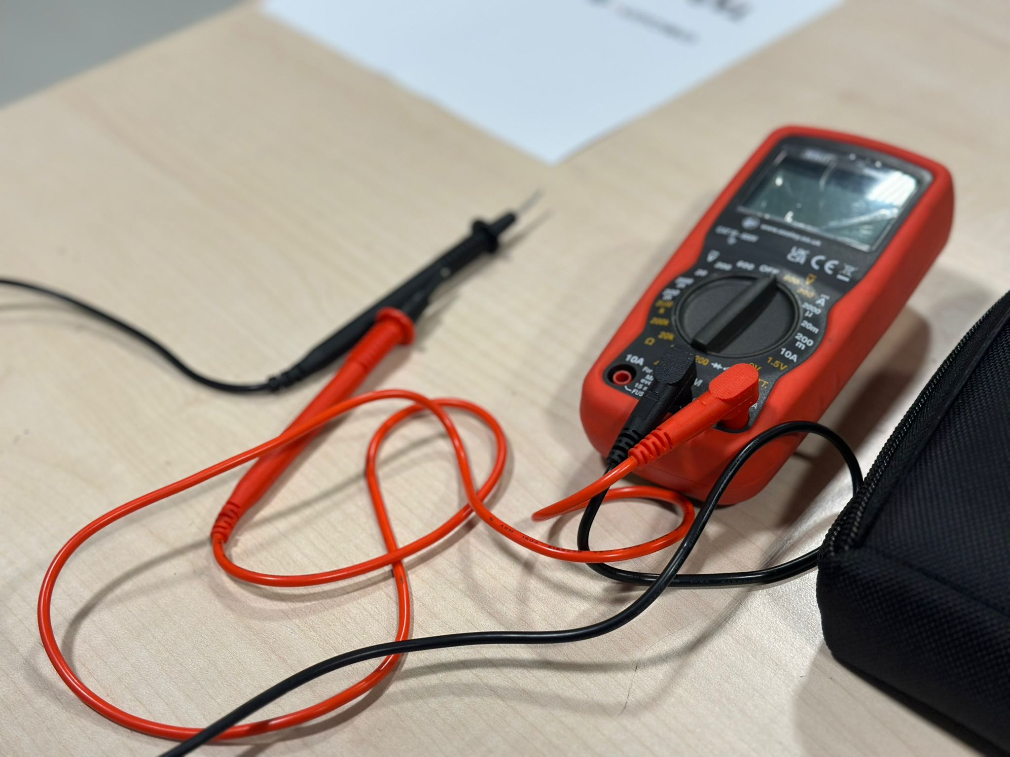 Tool used for test at the skills competition