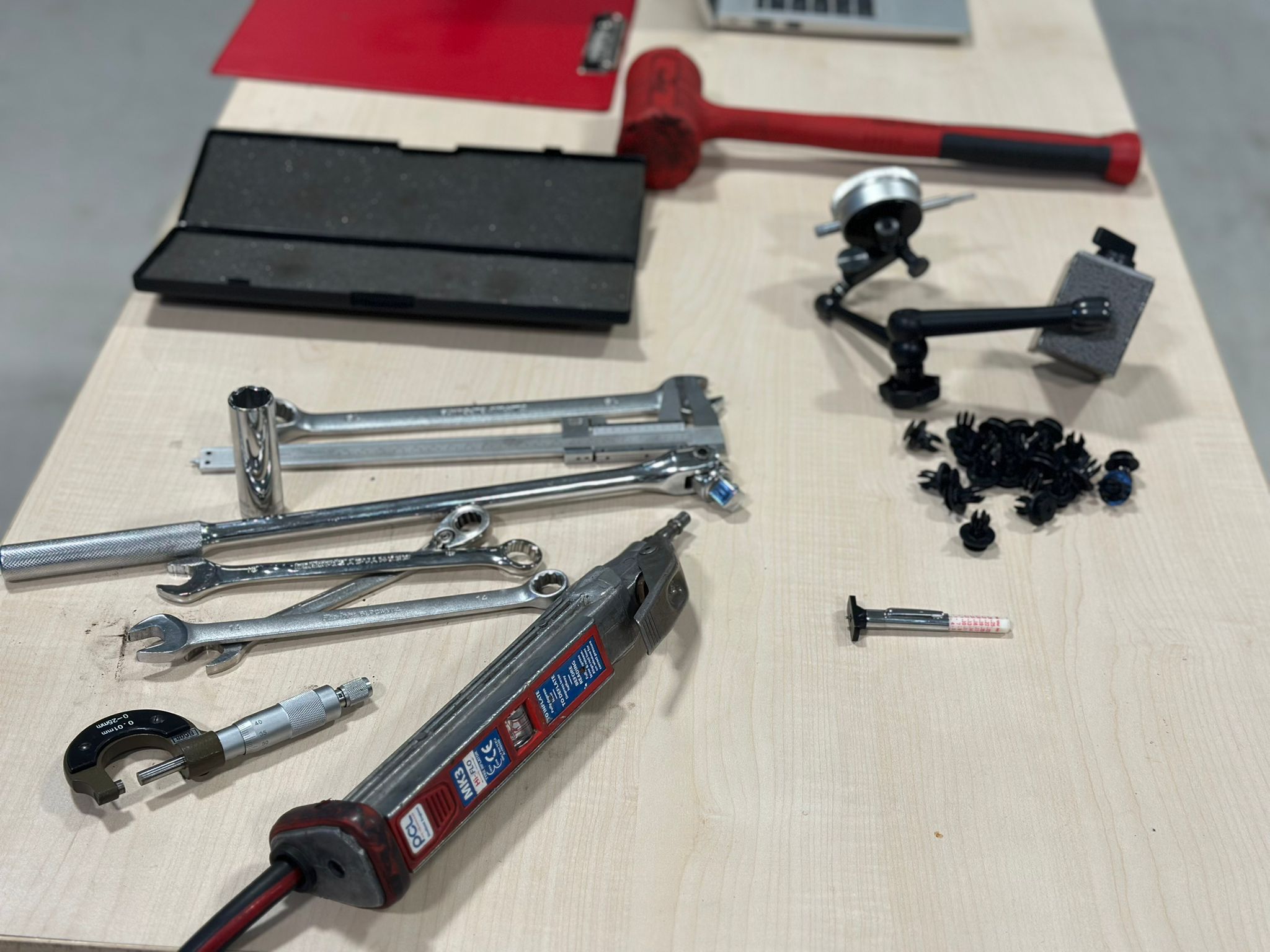 Tools used for an assessment