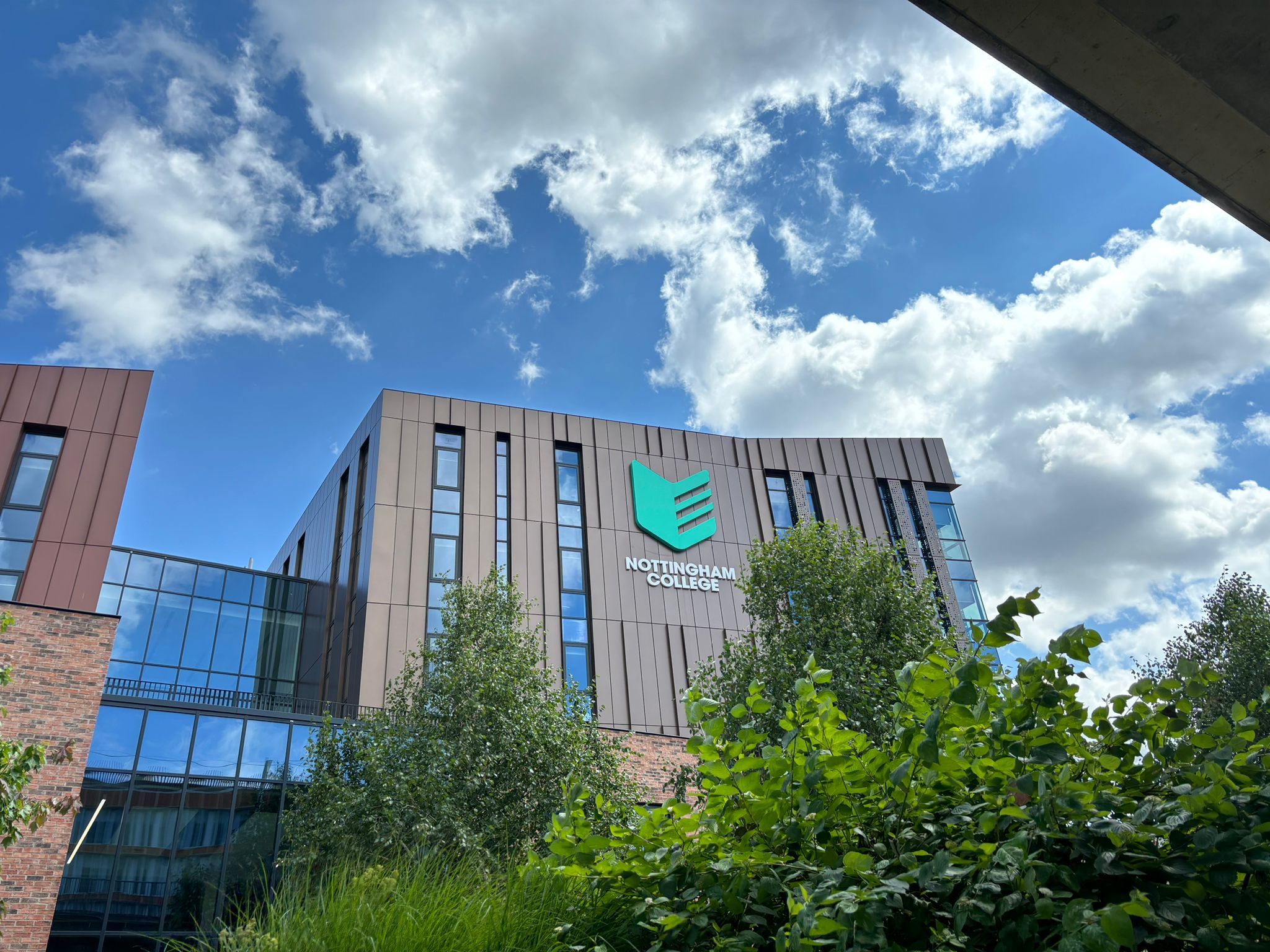Exterior photo of the City Hub