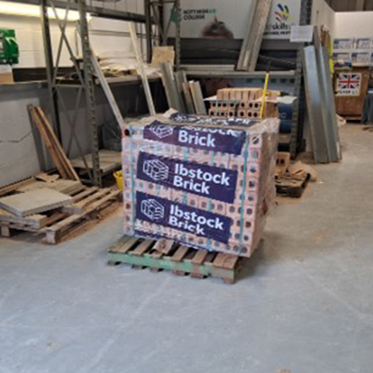 delivery of bricks to Ruddington