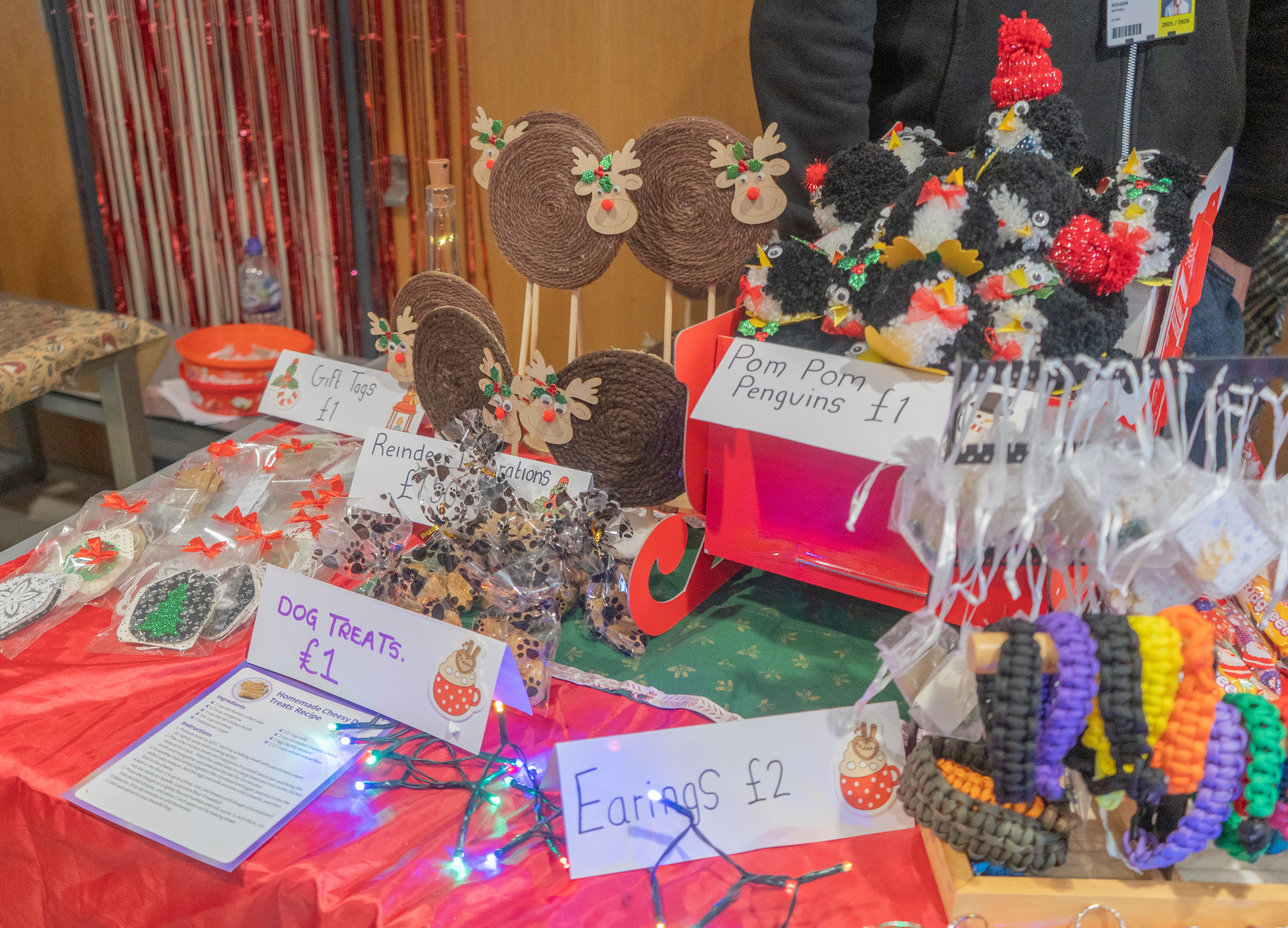 Stall selling jewellery
