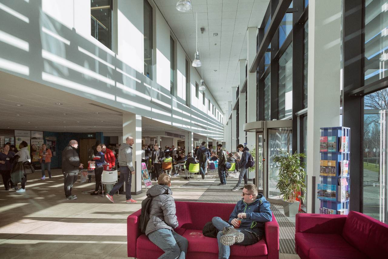 Inside foyer of Basford