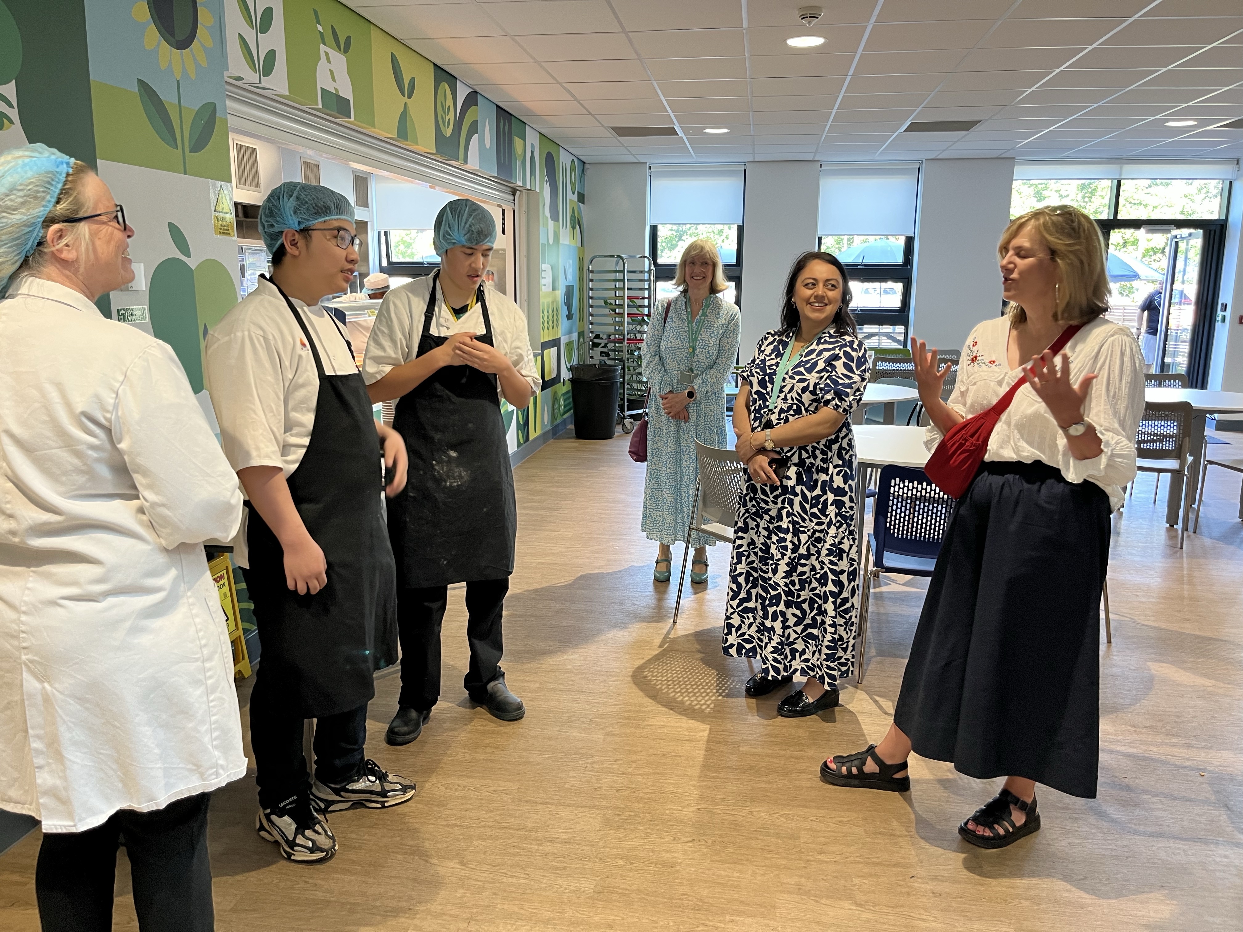 Lilian Greenwood MP visits Nottingham College