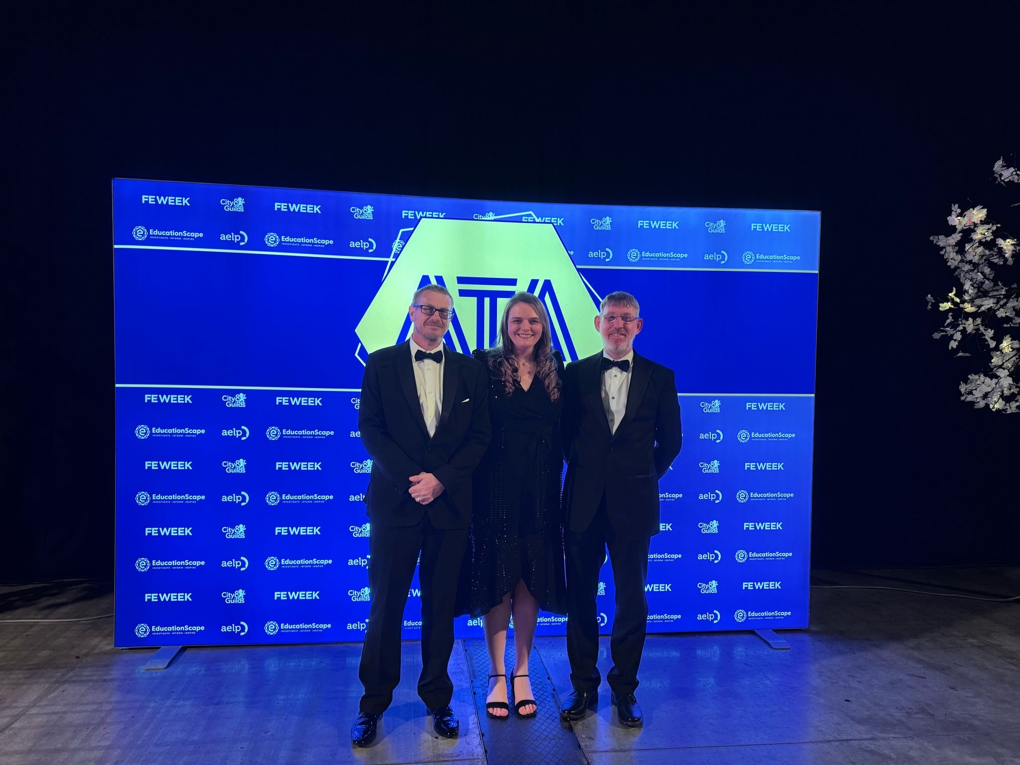 Photographed: Paul Slater (Nottingham College Head of Apprenticeships – Automotive), Lindsey Smith (Assistant Principal - Ruddington) and Ken Hale (Nottingham College Head of Apprenticeships – Engineering)