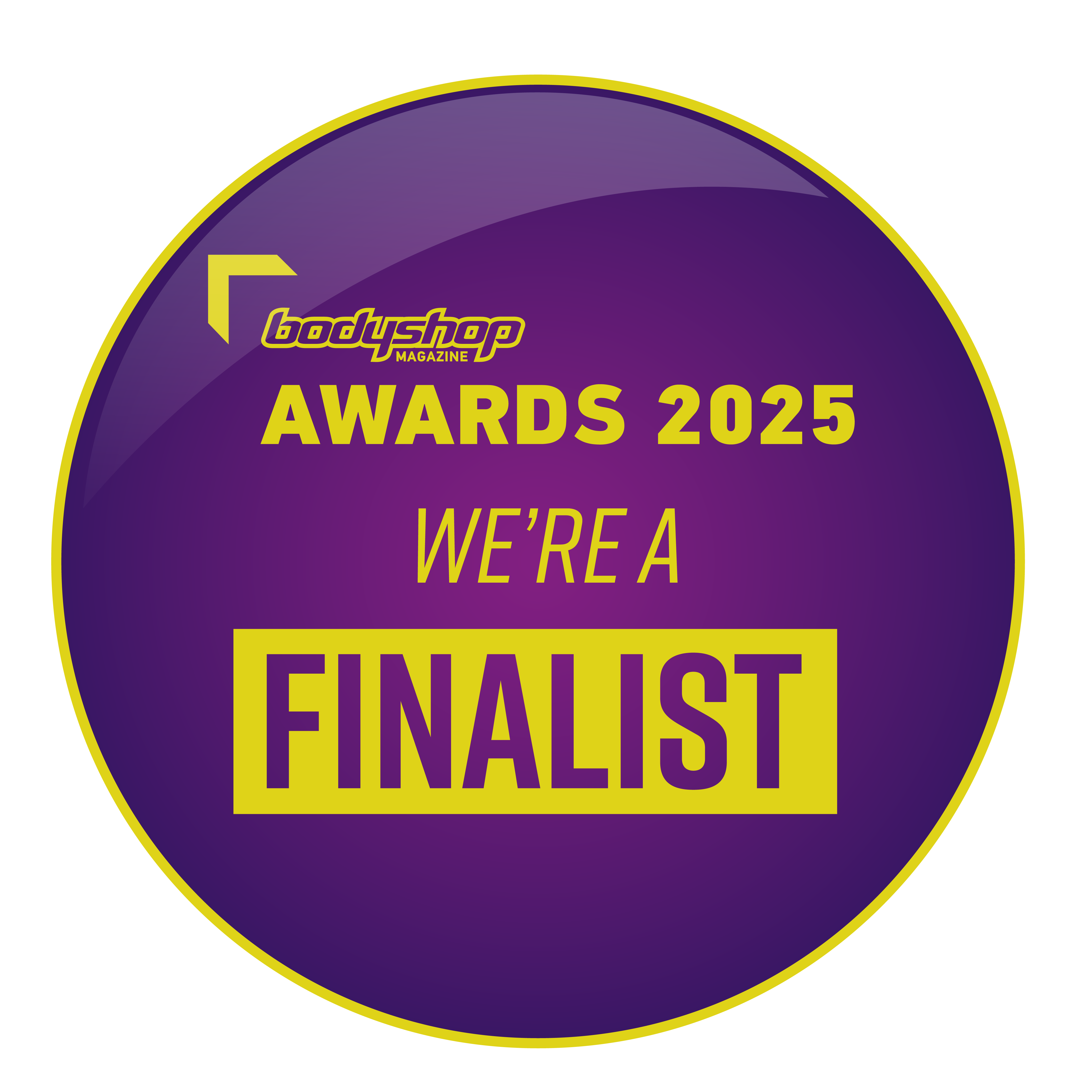 Bodyshop Awards 2025 - we're a finalist