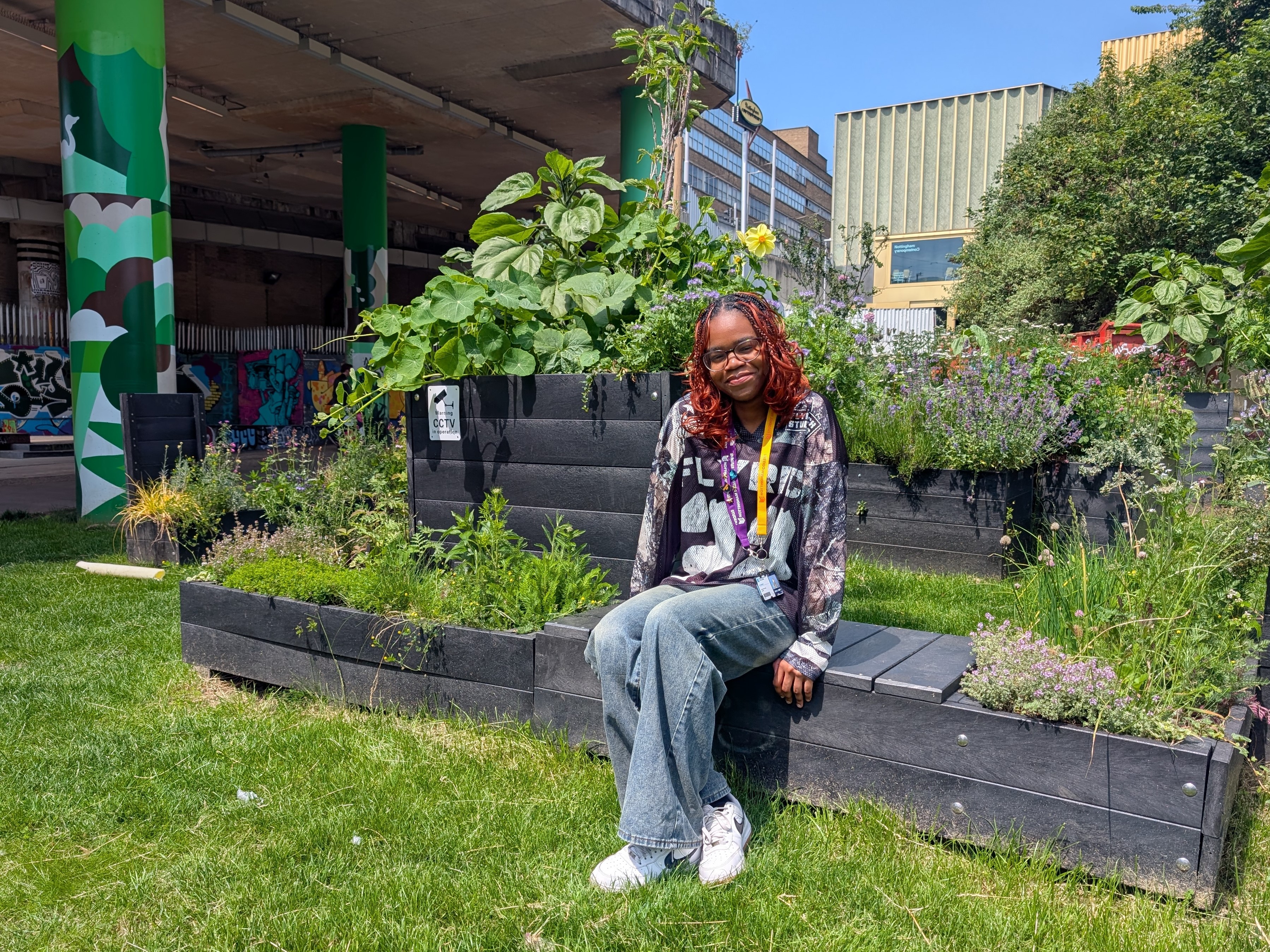 Collicia SU President Outside