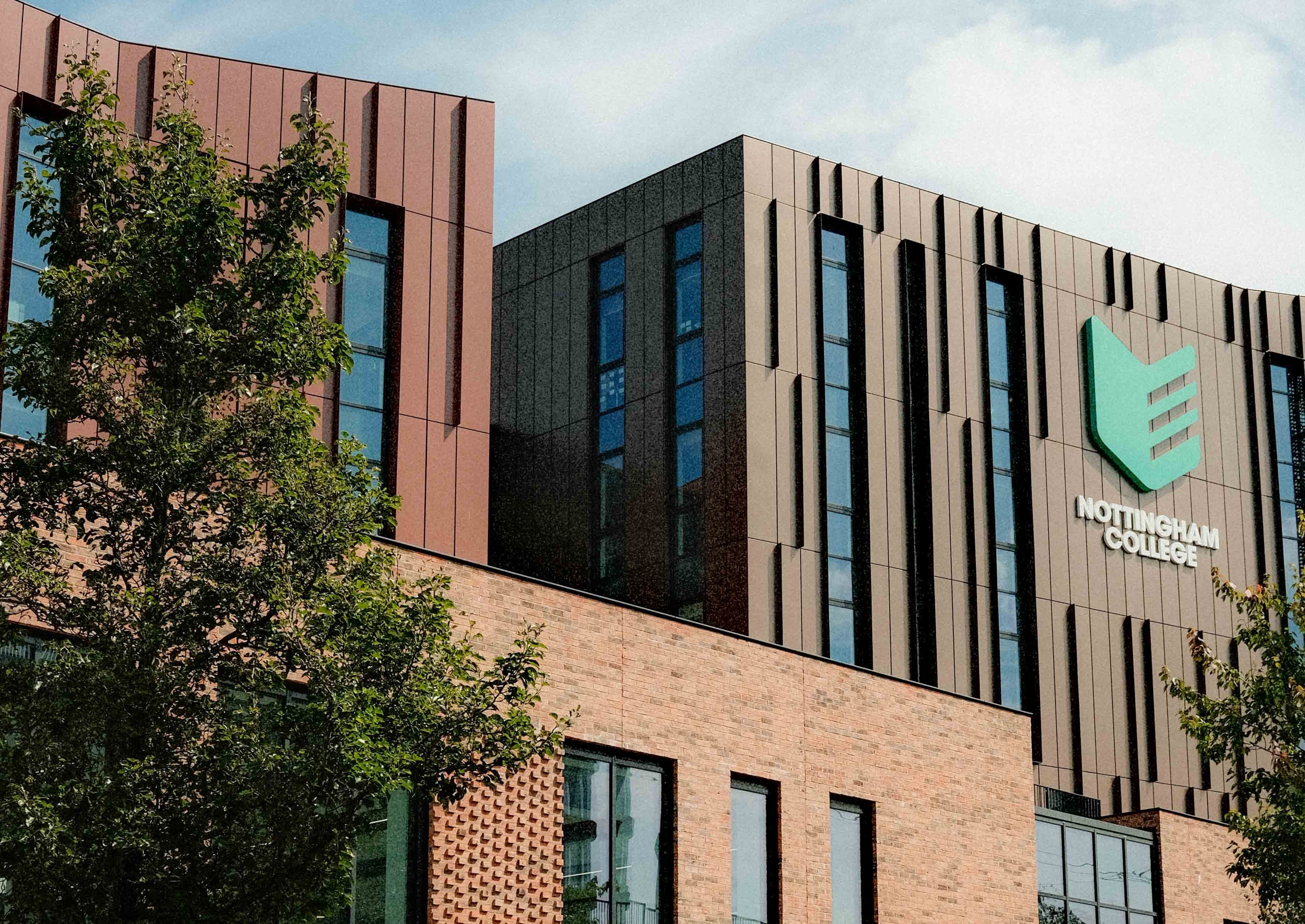 An external image of the City Hub Campus