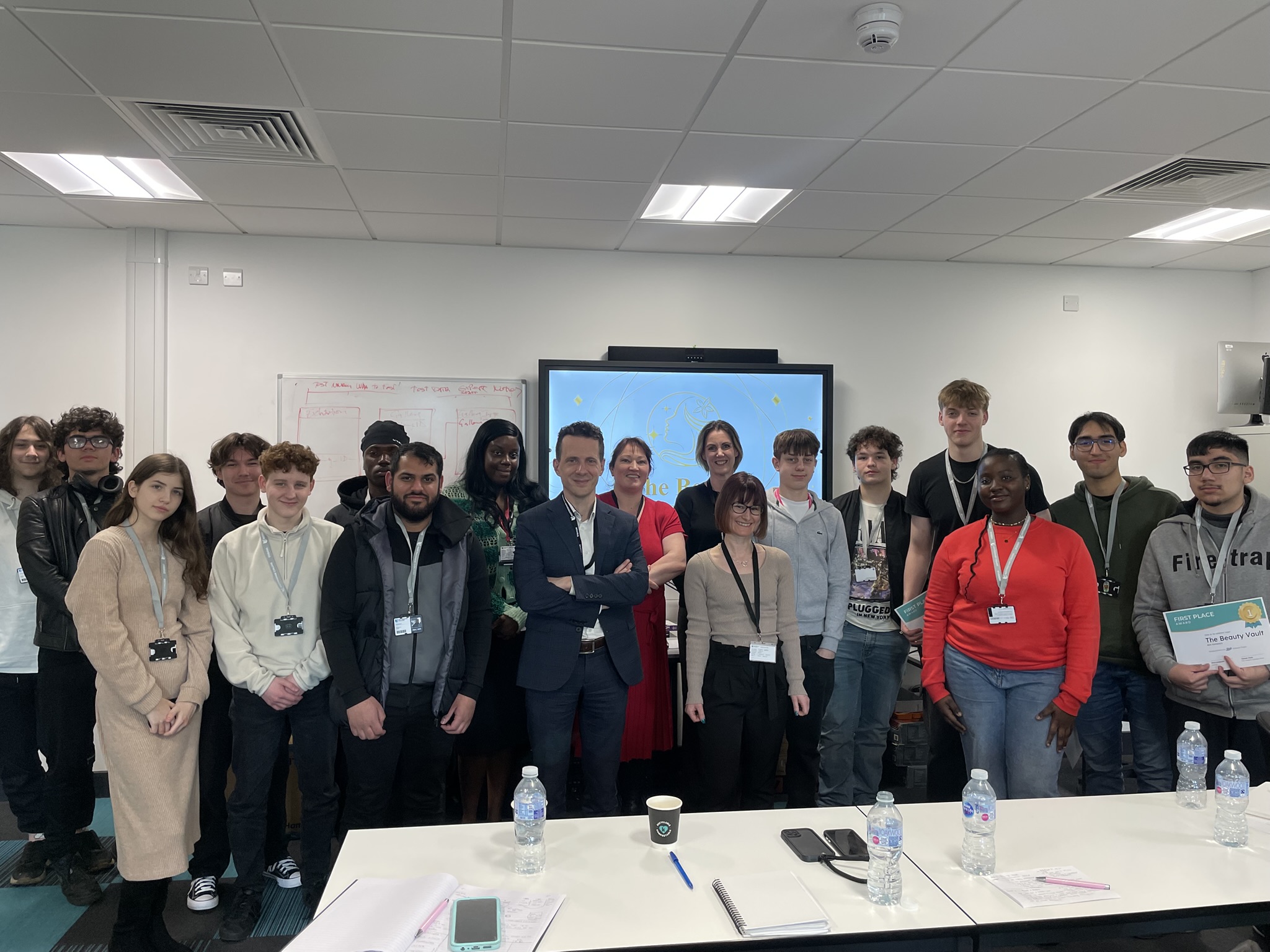 Students and Boots representatives