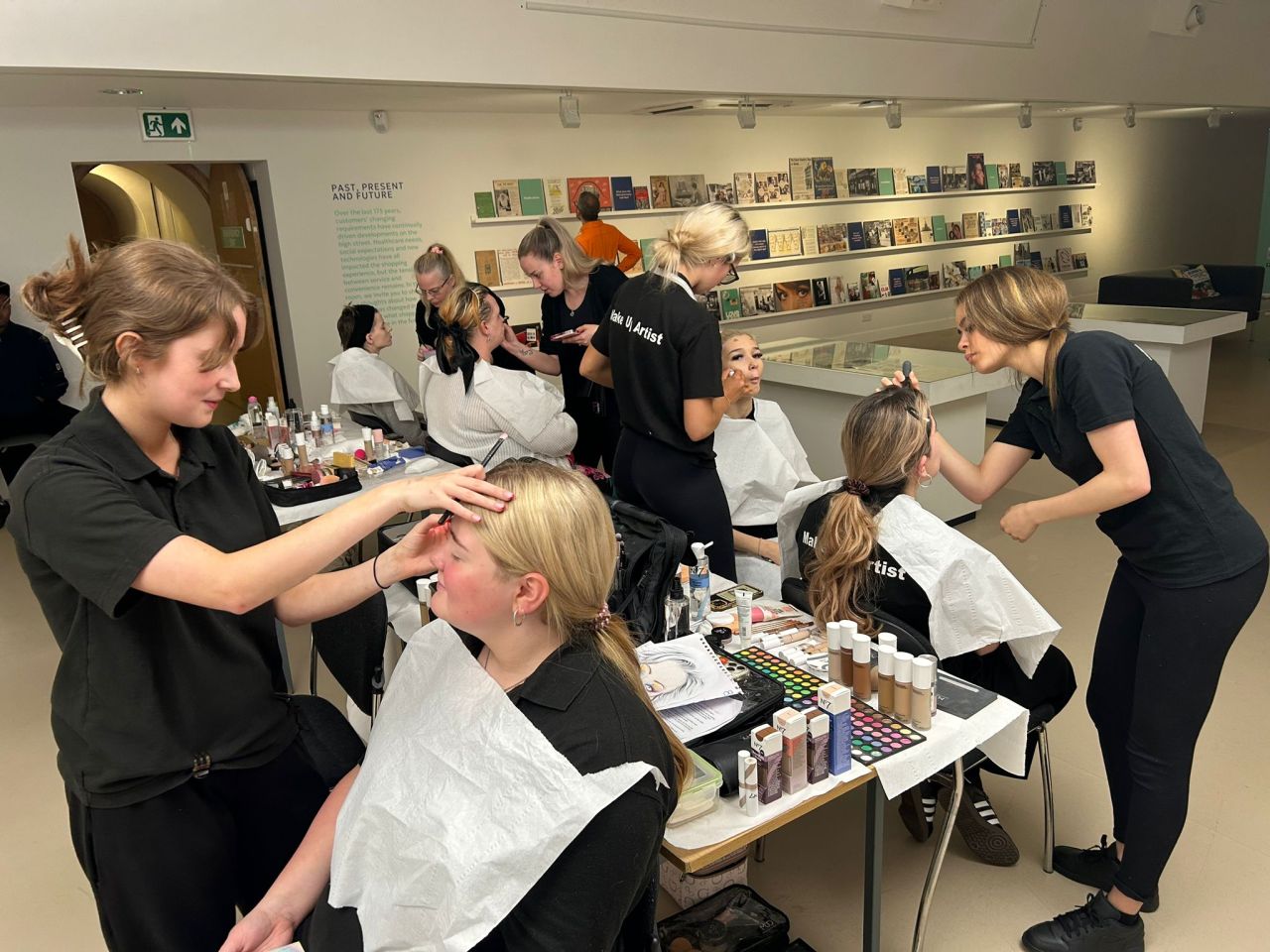 Hair and Beauty Students