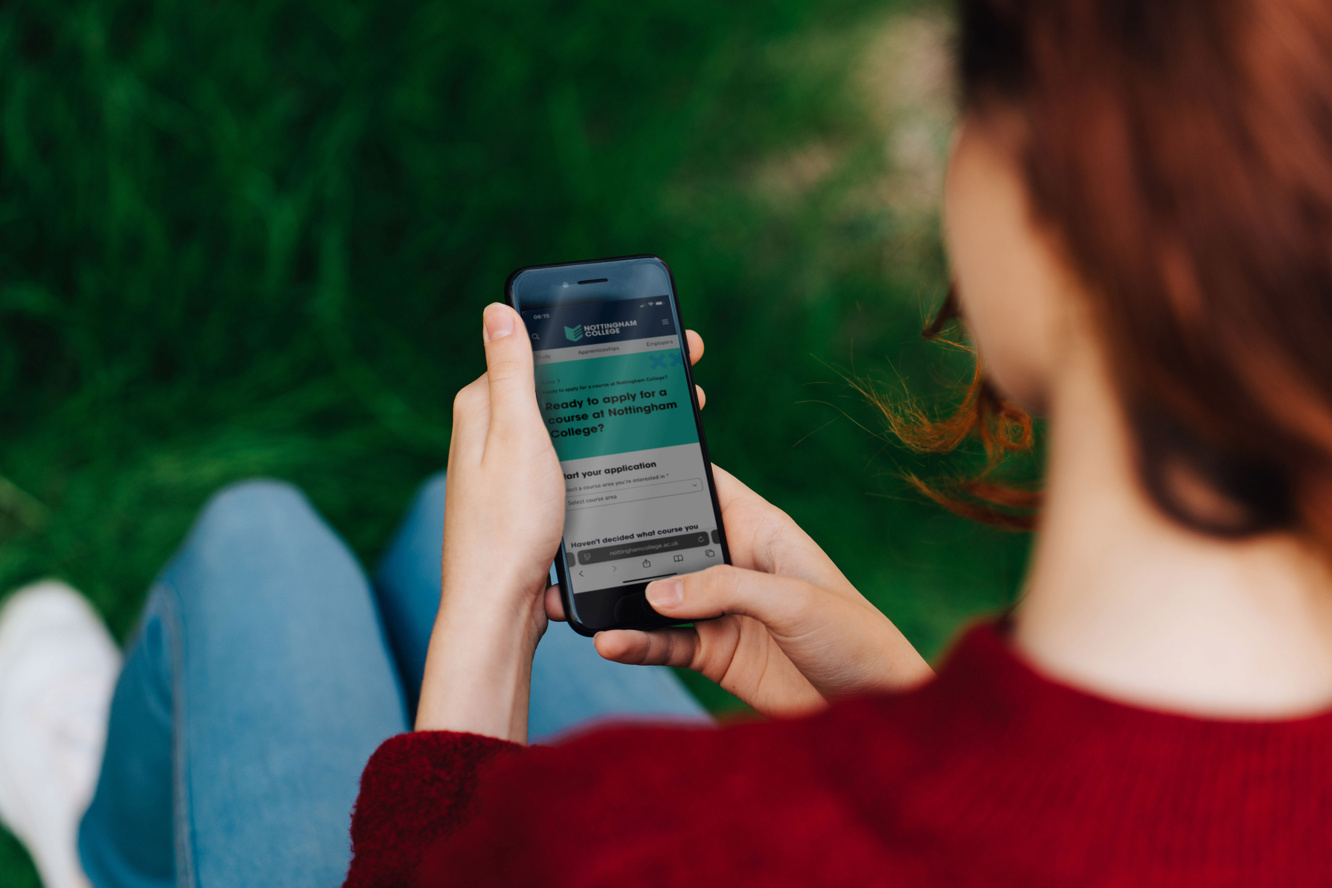 Your application journey content