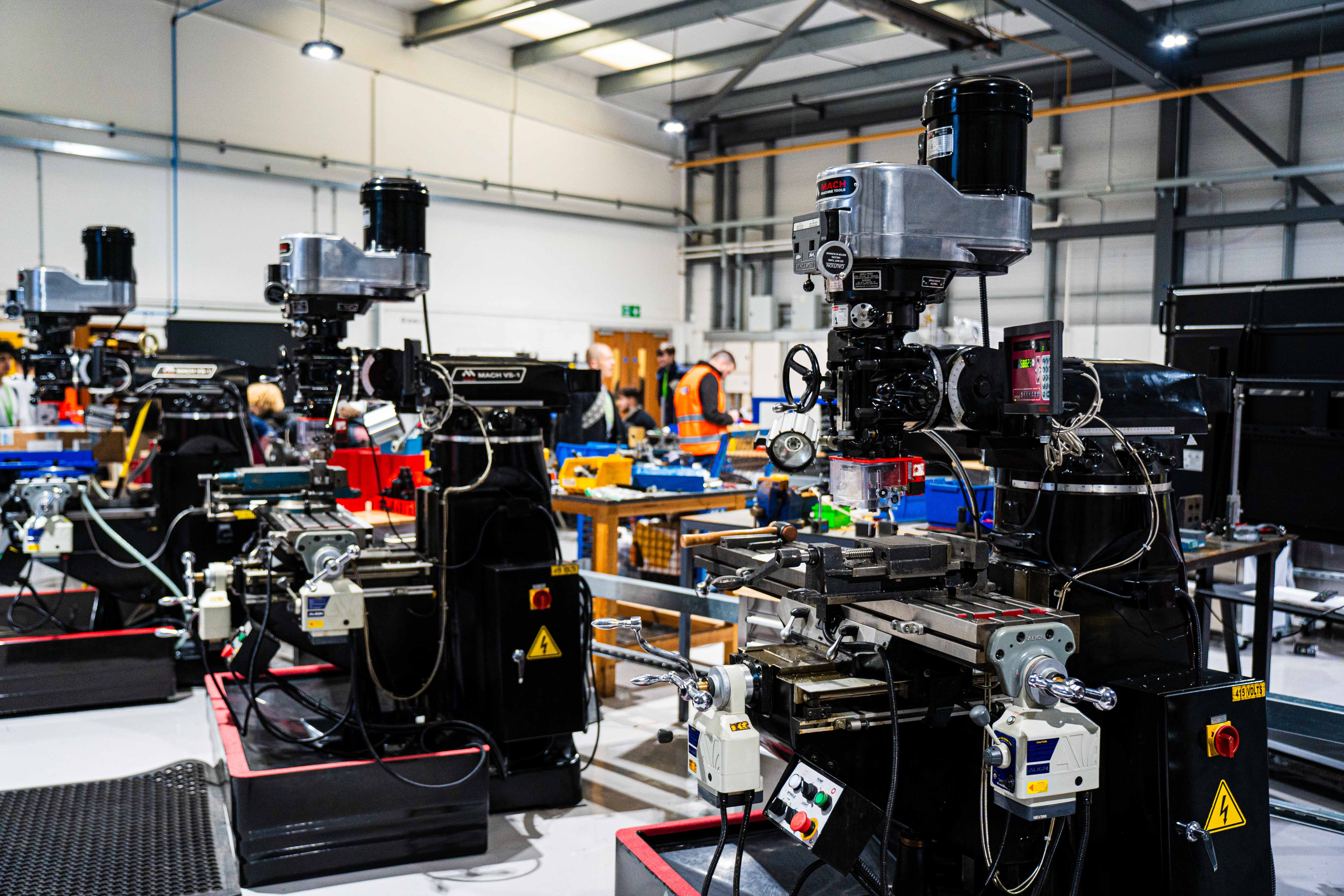 One of the engineering workshops at the Highfield campus.