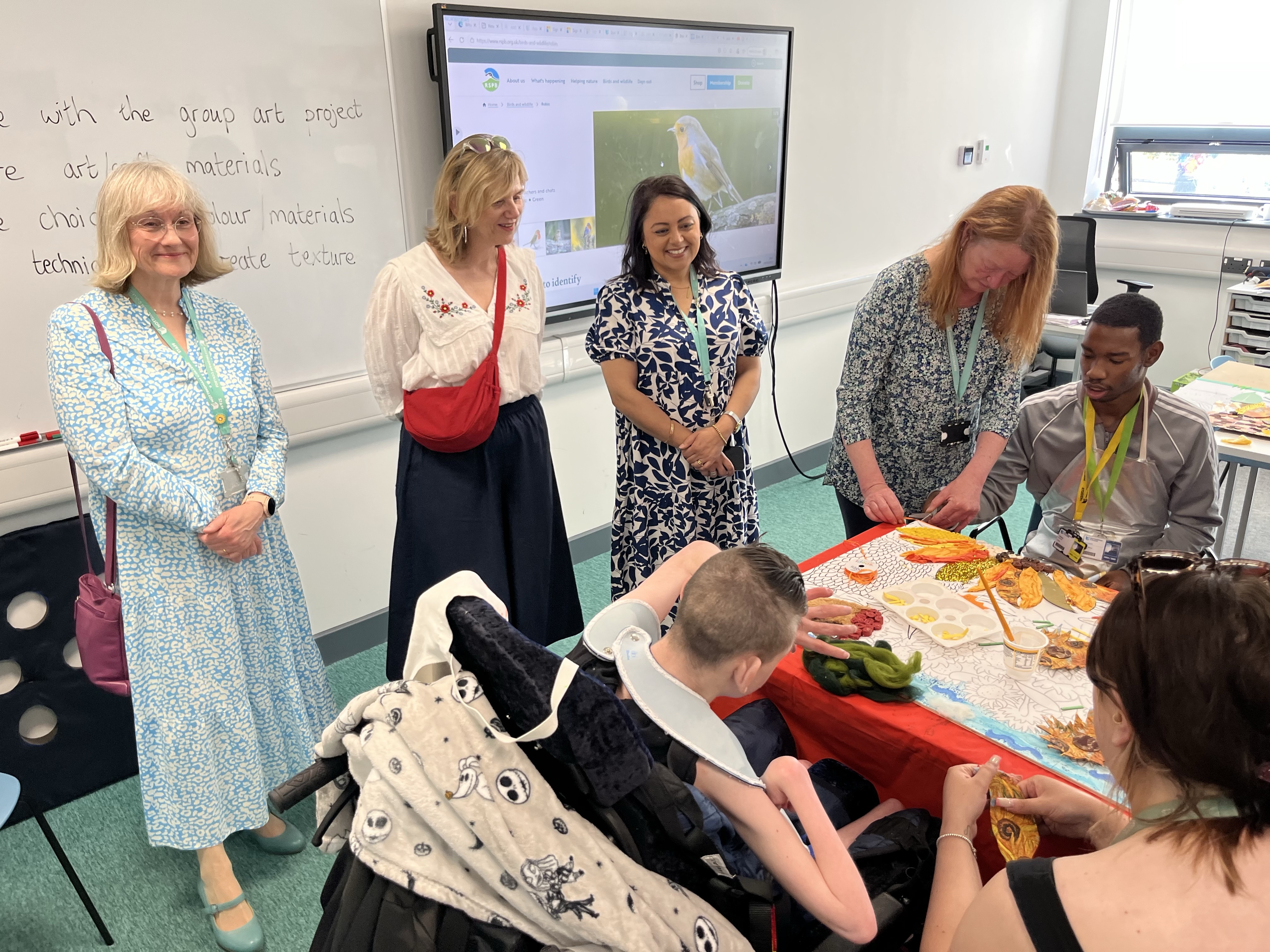 Lilian Greenwood MP visits Nottingham College