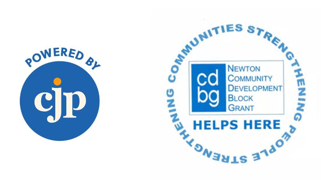 These supports are powered by CJP and are made possible through funding from the Newton Community Development Block Grant.