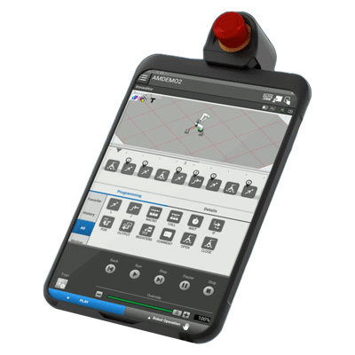 CRX Tablet Teach Pendant Programming System