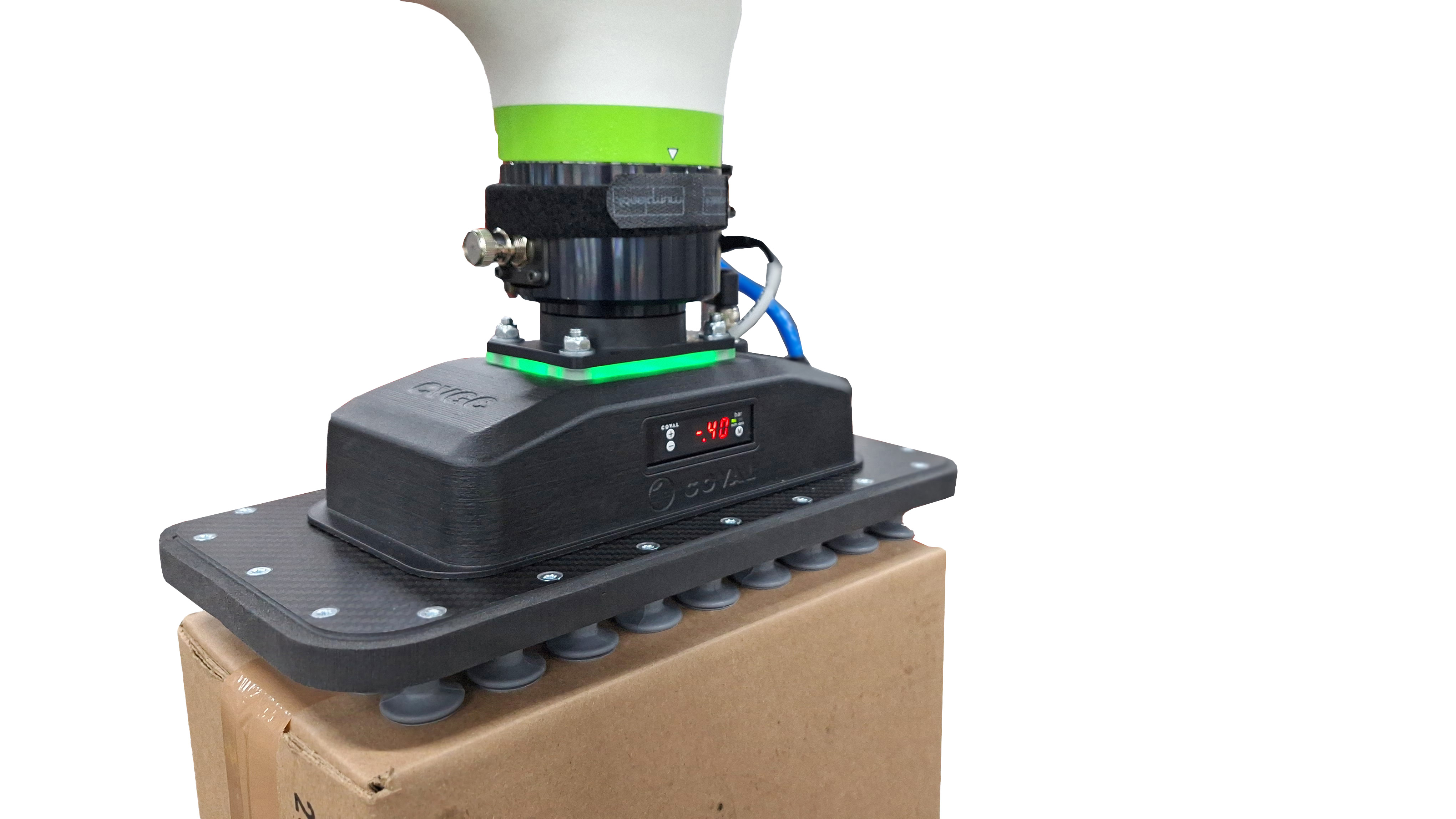 COVAL Carbon Vacuum Gripper (CVGC Series) | CRX Collaborative Robot