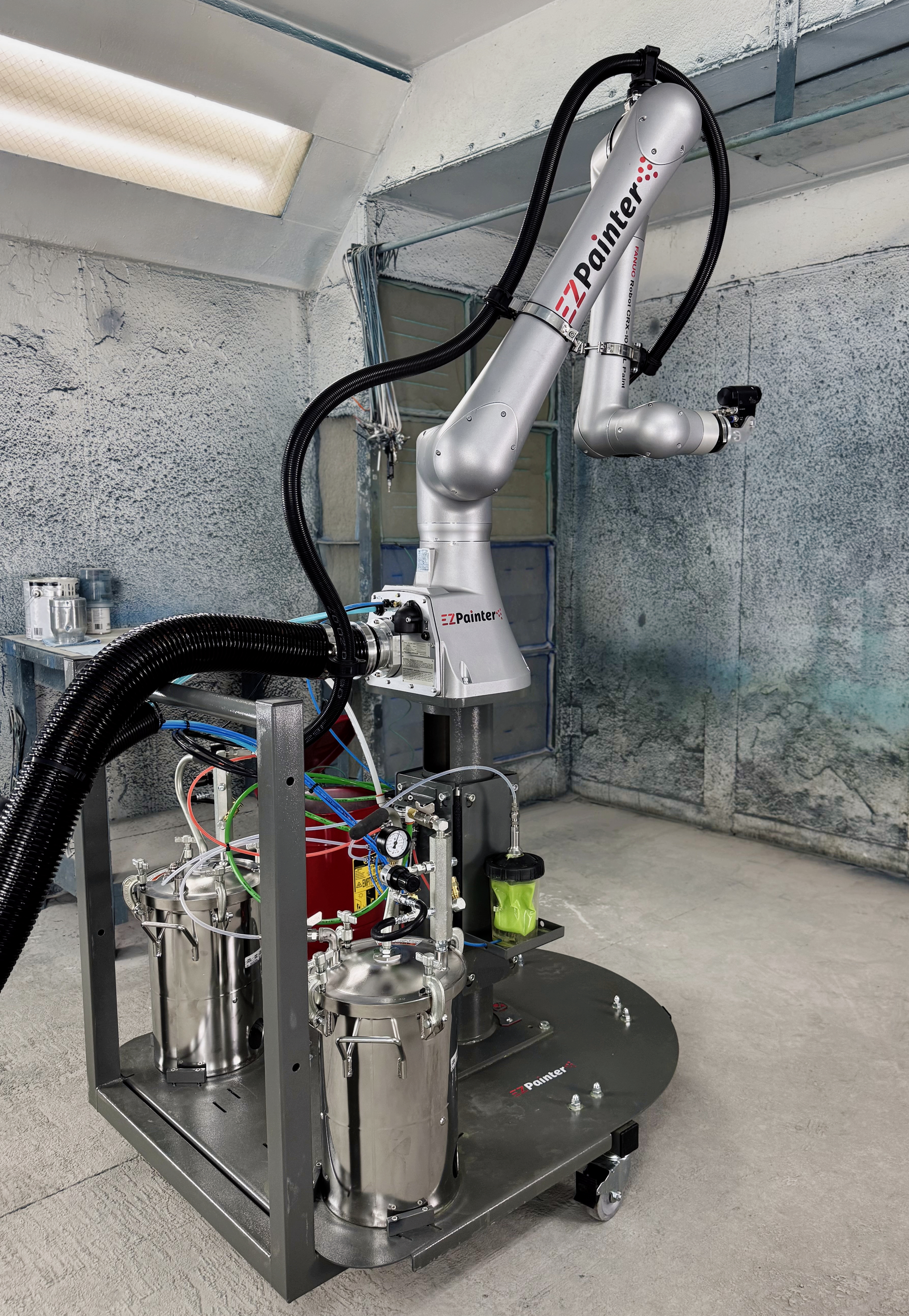 EZ Painter Robot Cart Loaded 4