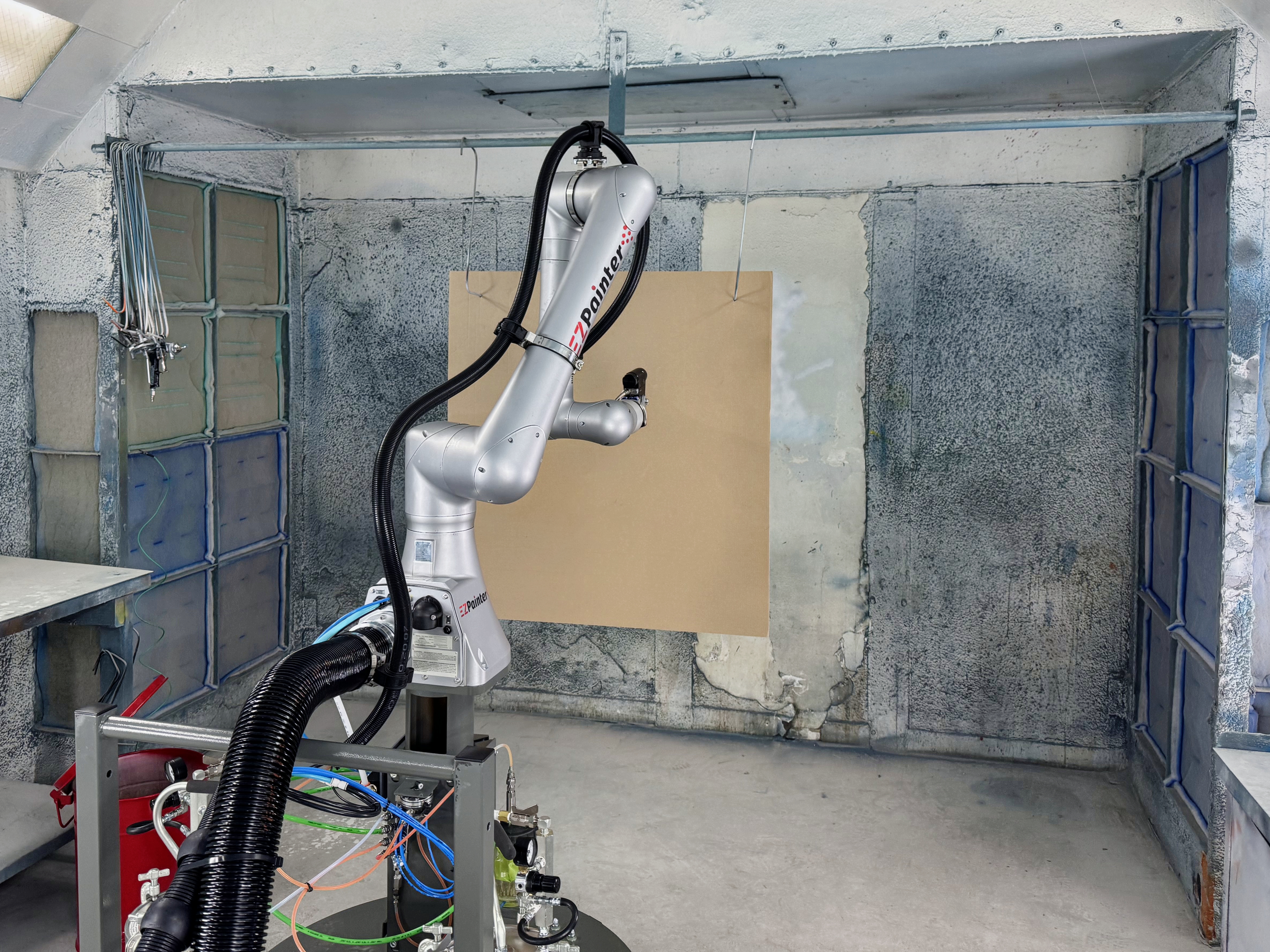 EZ Painter Robot Cart Loaded 5