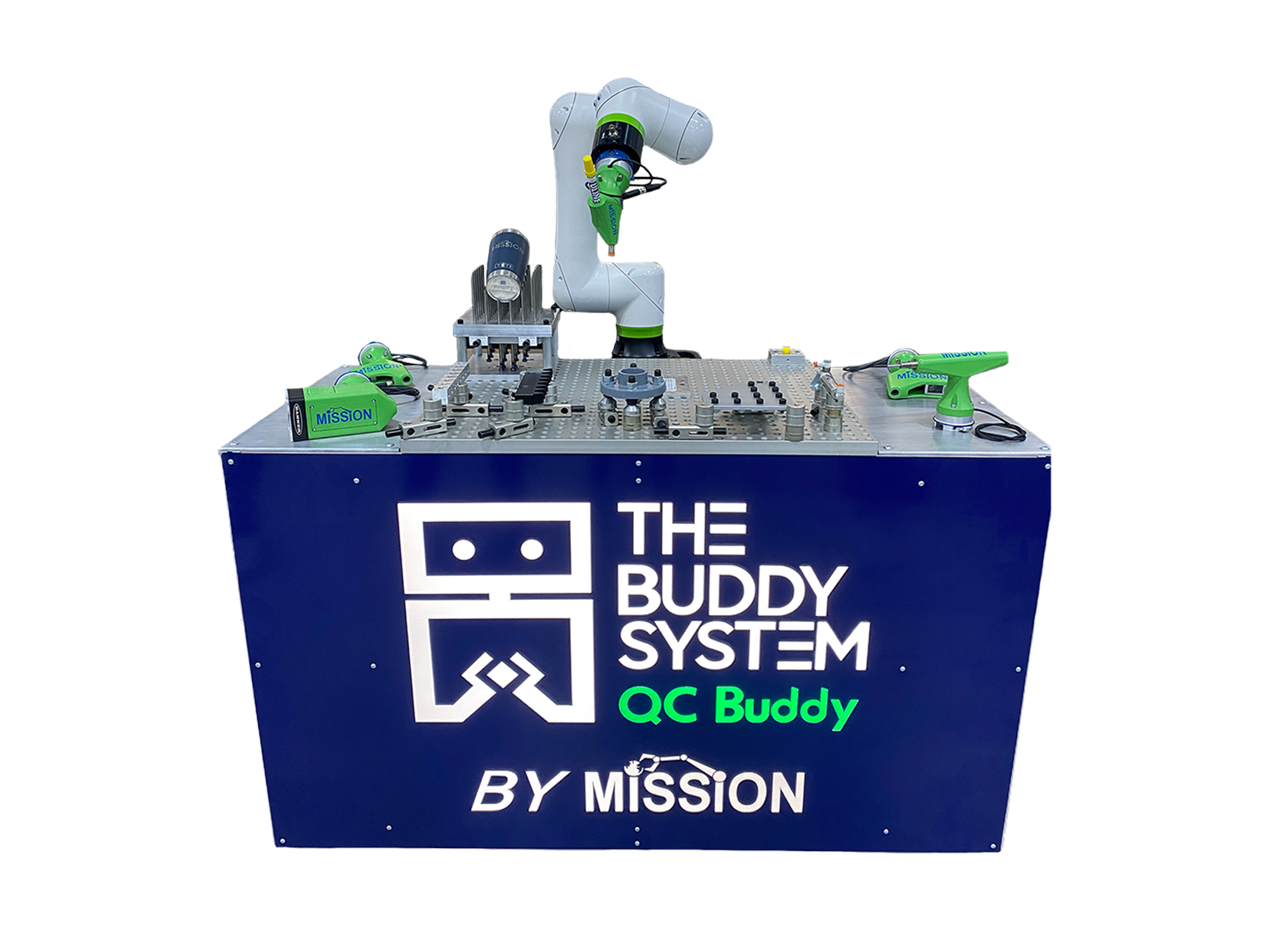 QC Buddy Cutout Fixed M sizing landing page