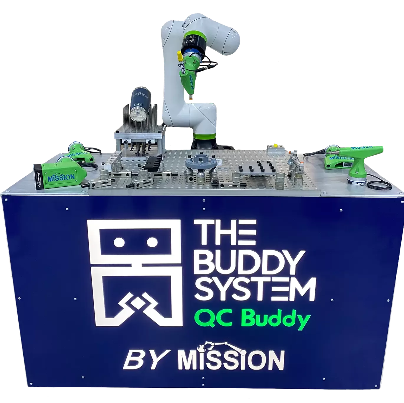 QC Buddy w Stand Cutout