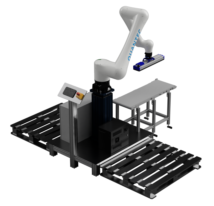 QP 25 mobile with vertical lift system