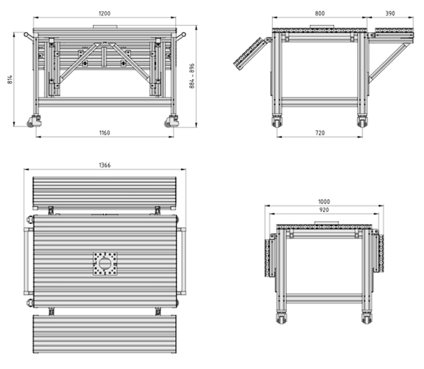 Workstation Dimensions