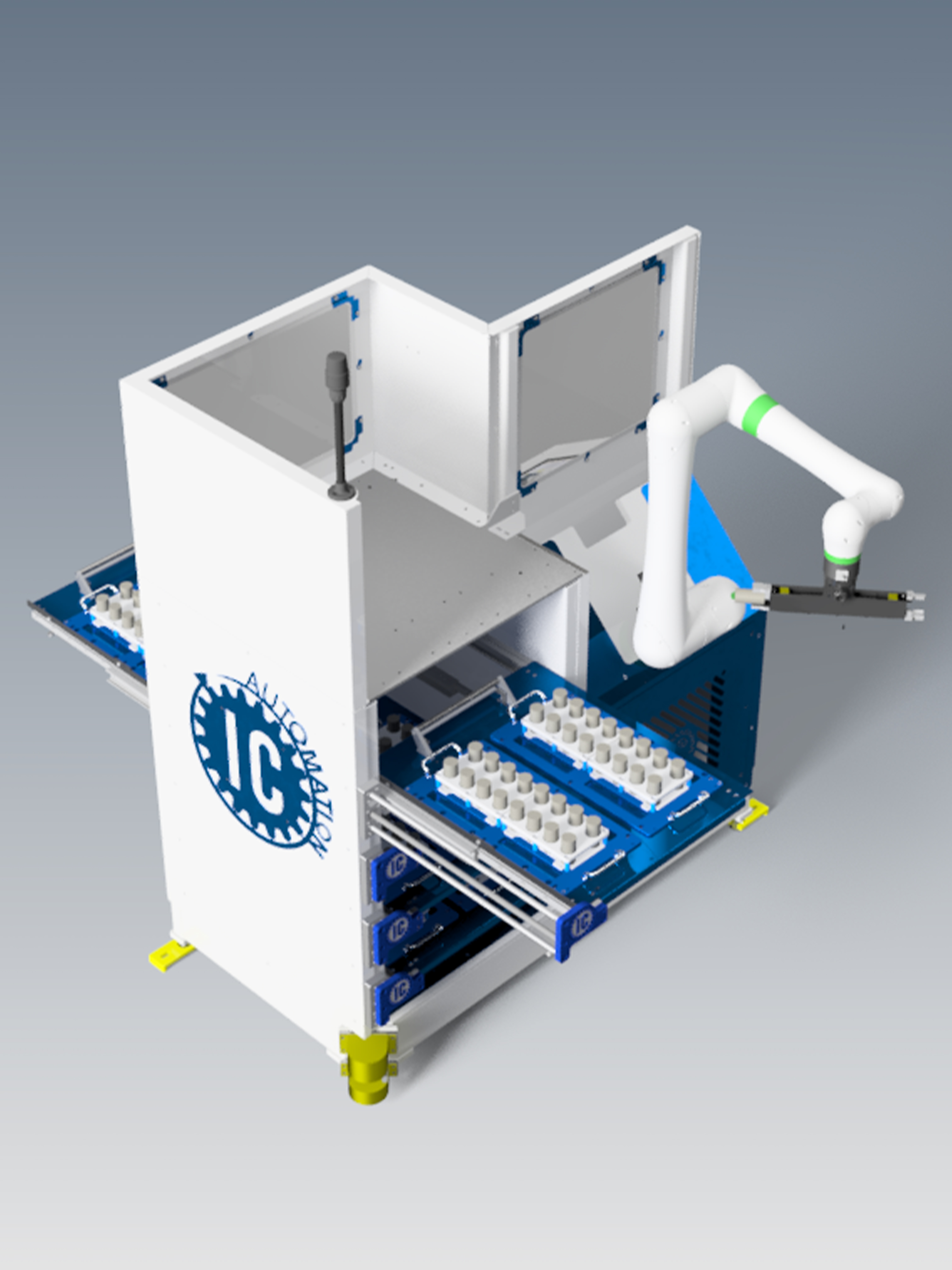 Smart Load 1500 FANUC Cobot Go Render 3