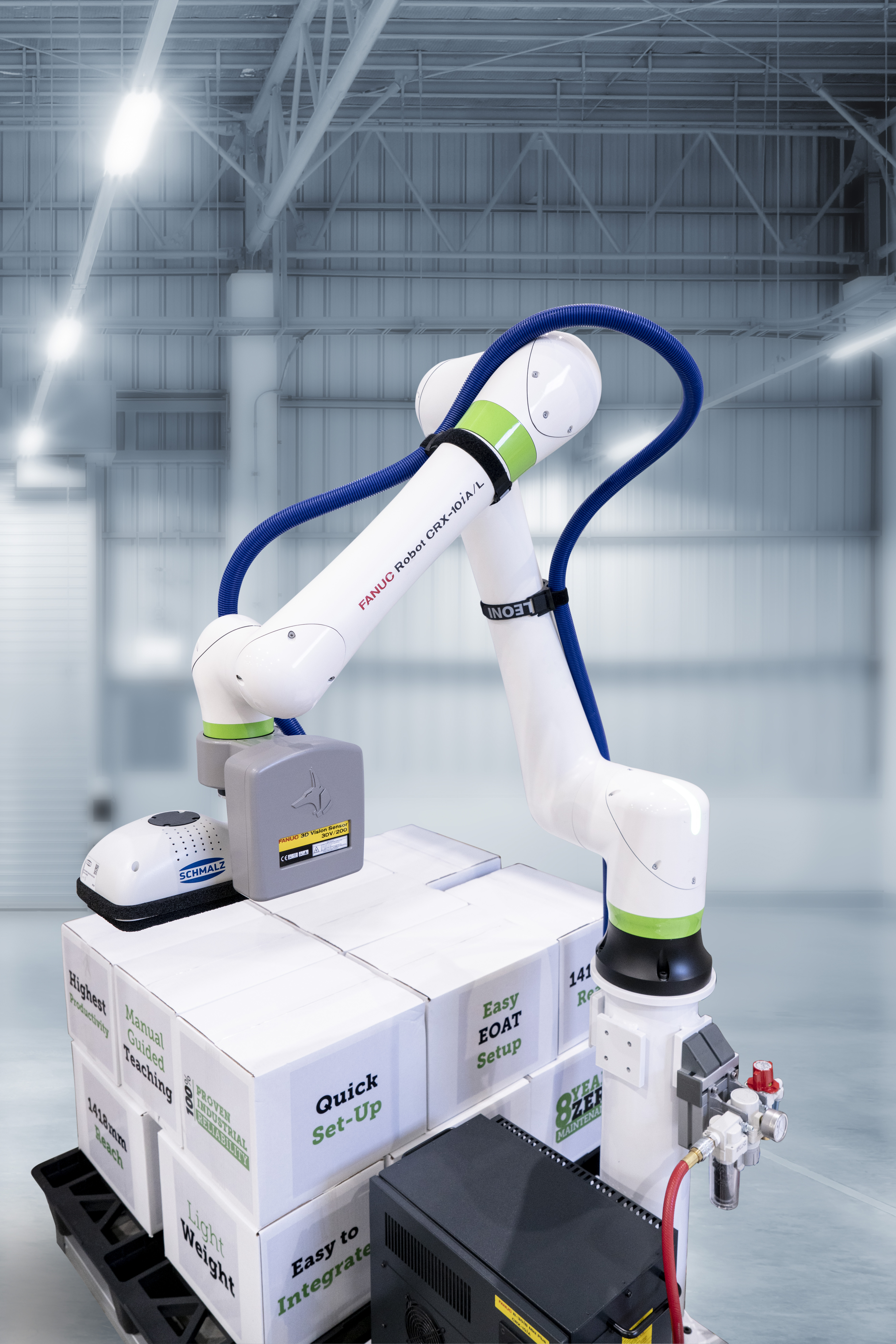 CRX-10iA/L Palletizing with 3D Vision Sensor