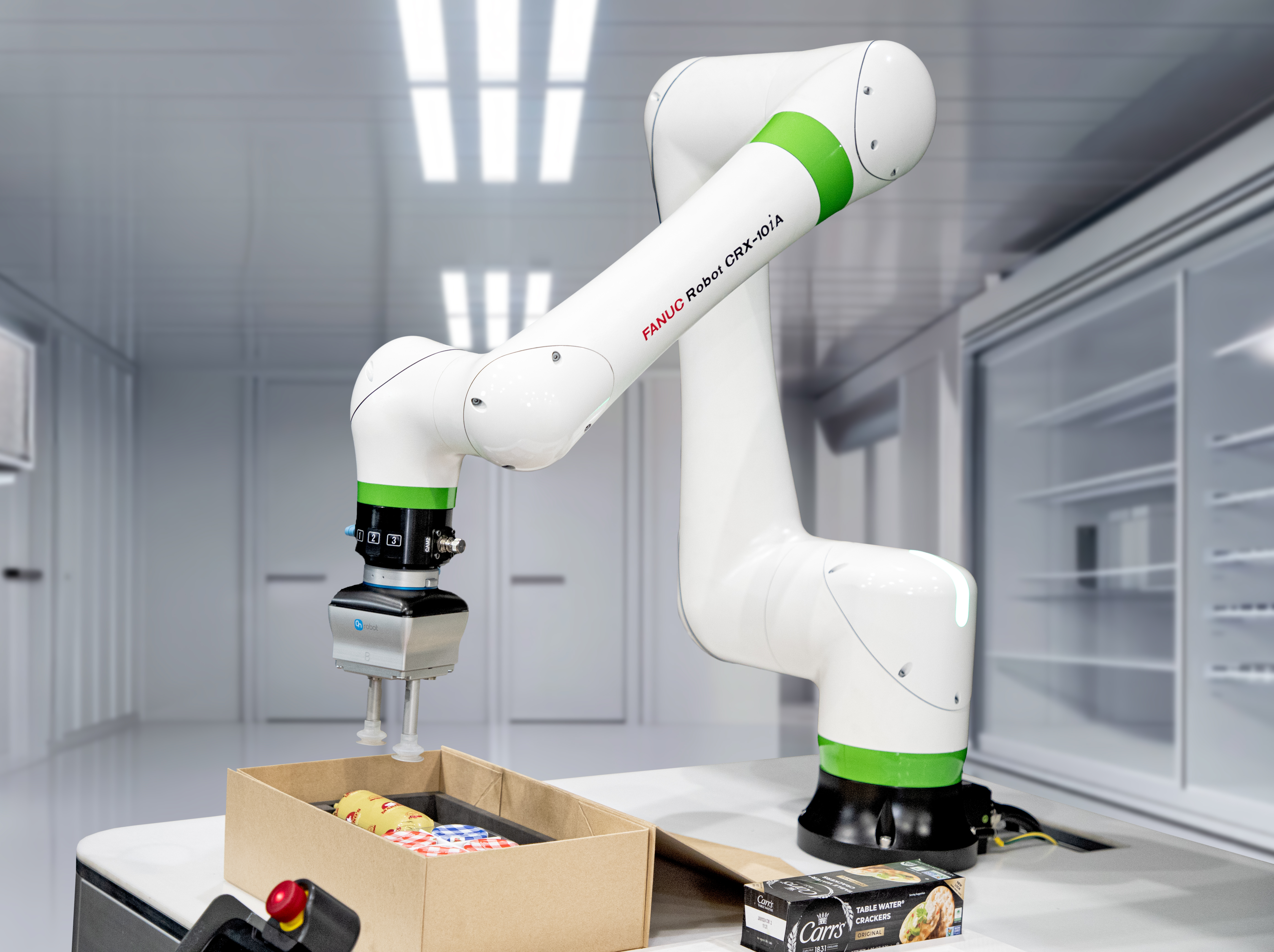 CRX-10iA Kitting Assorted Food Gift Boxes