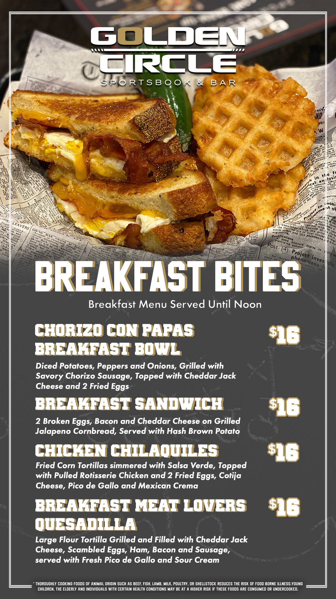 Golden Circle Sportsbook & Bar Treasure Island