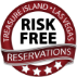 Treasure Island Las Vegas Risk Free Reservations Logo
