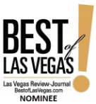 'Best of Las Vegas' nominee logo.