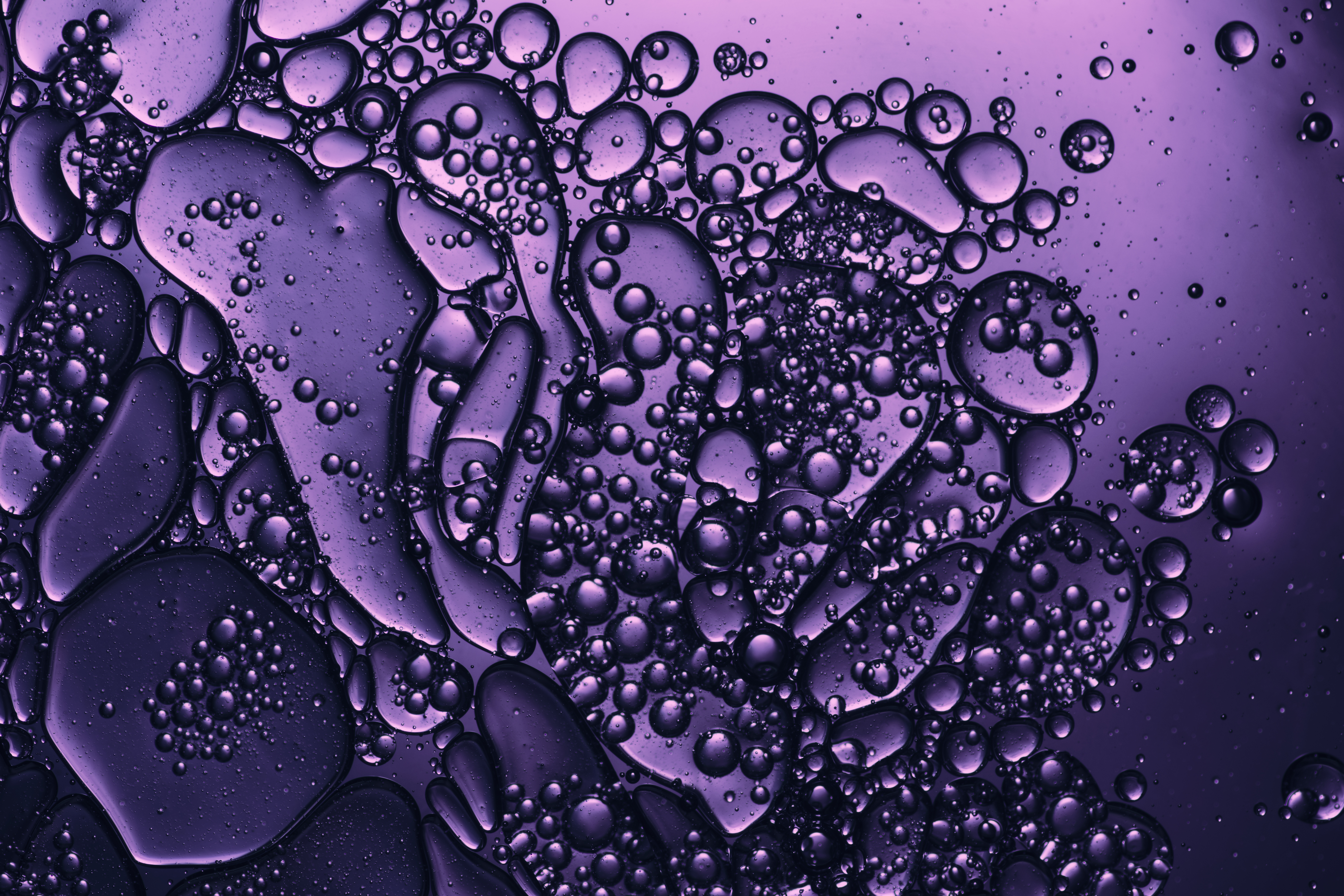 Abstract violet liquid shapes and bubbles 2026 01 07 06 21 32 utc
