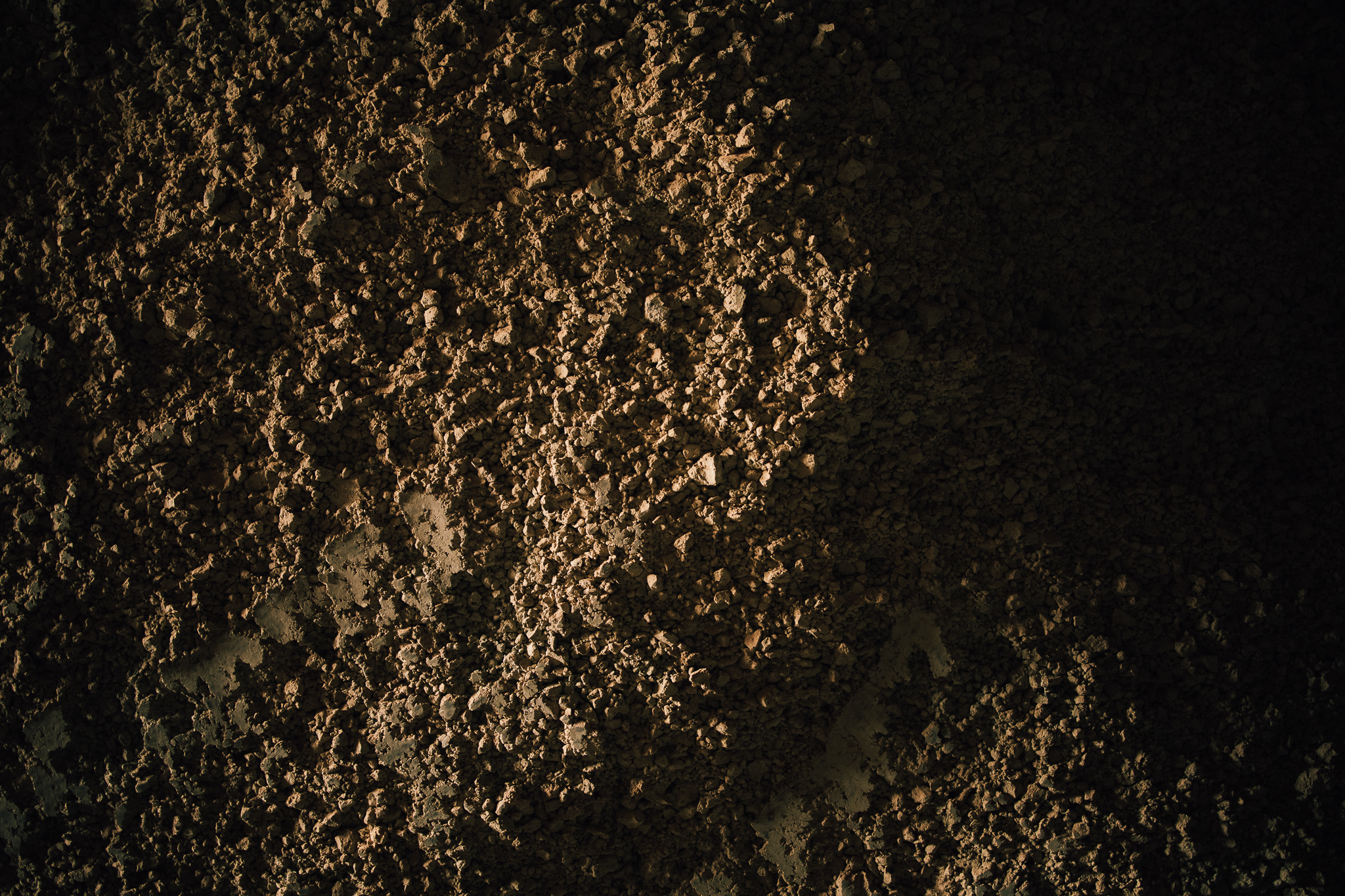 ST Oil rig at sea shadow