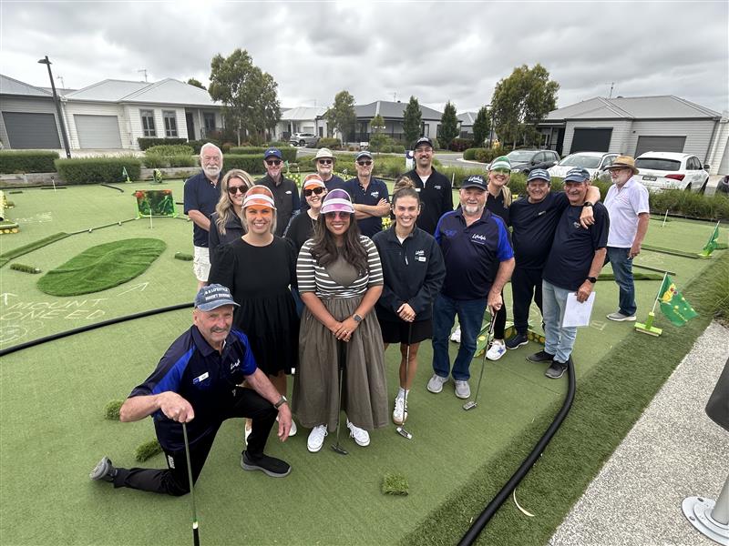 Lifestyle Communities homeowners and team members gathered at Mount Duneed for a friendly golf tournament.