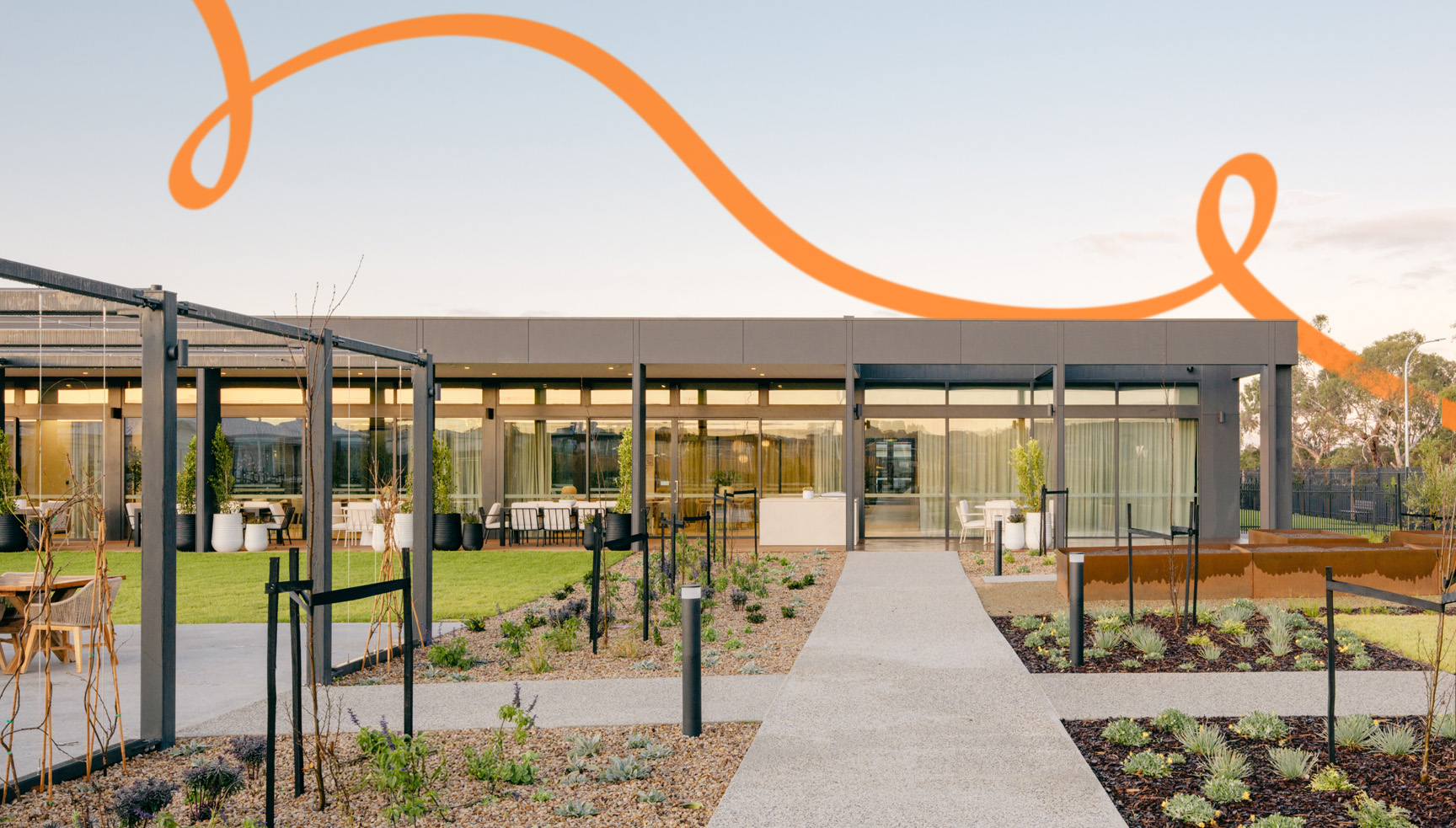 Lifestyle Ridgelea PC web banner designed for widescreen digital display.